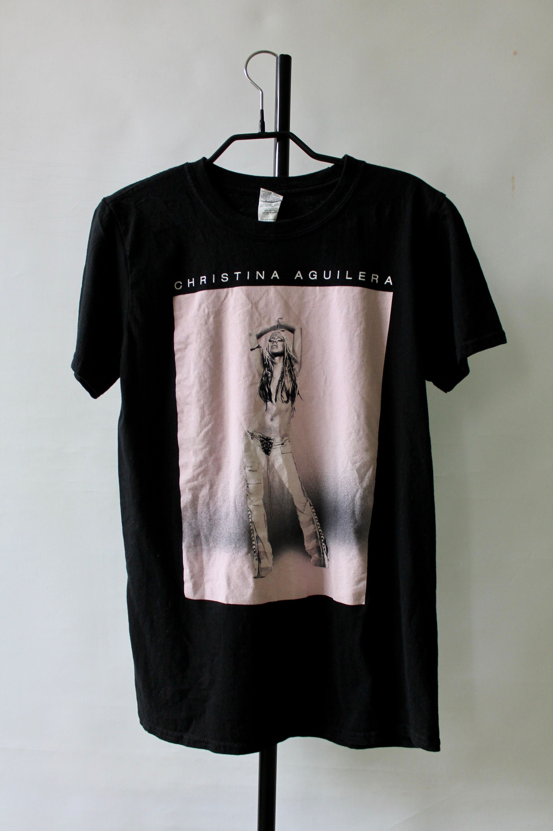 Band Tees Christina Aguilera t shirt Print tee Size US S / EU 44-46 / 1 - 1 Thumbnail