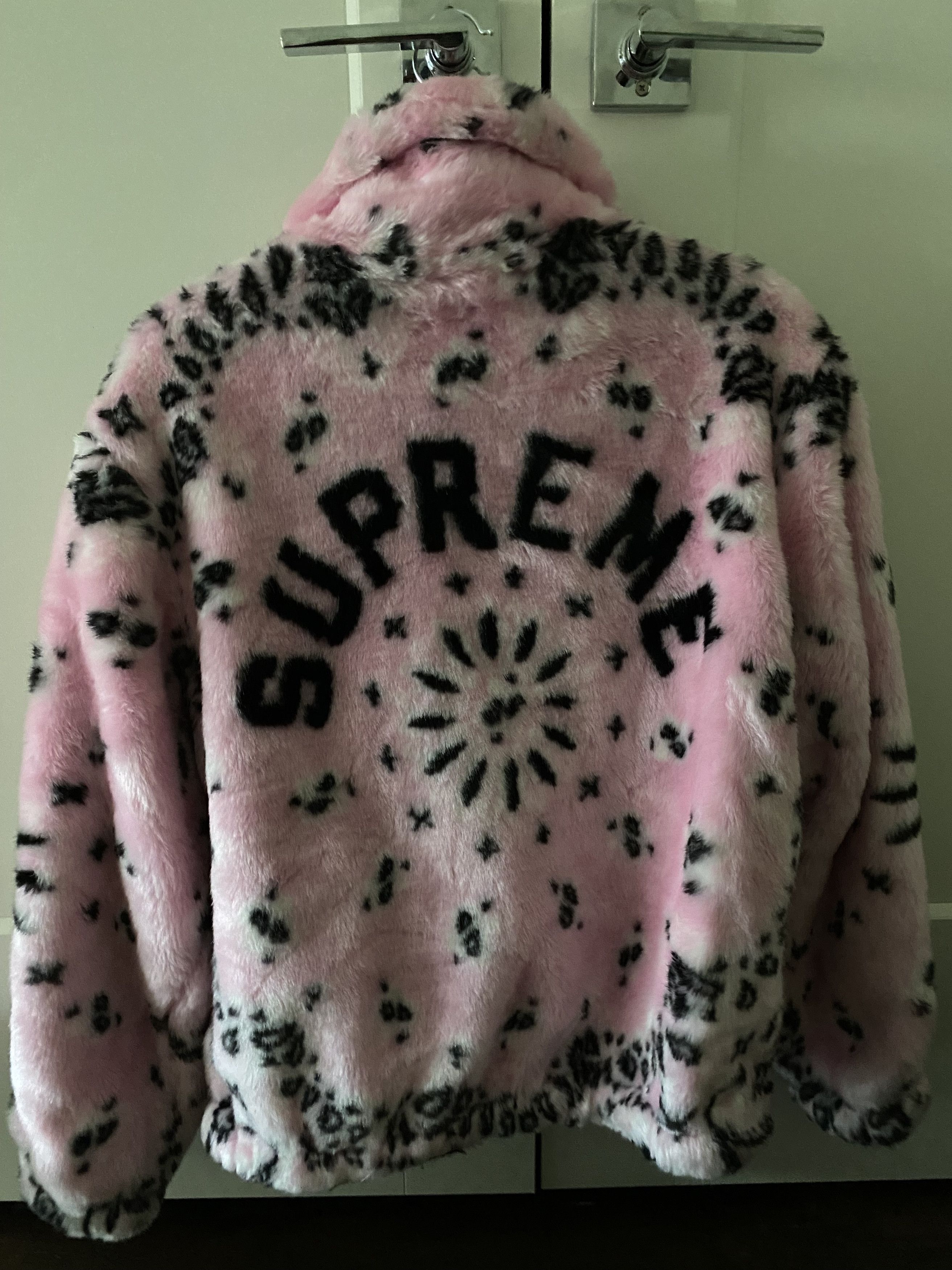 Supreme Supreme Bandana Faux Fur Bomber Jacket | Grailed
