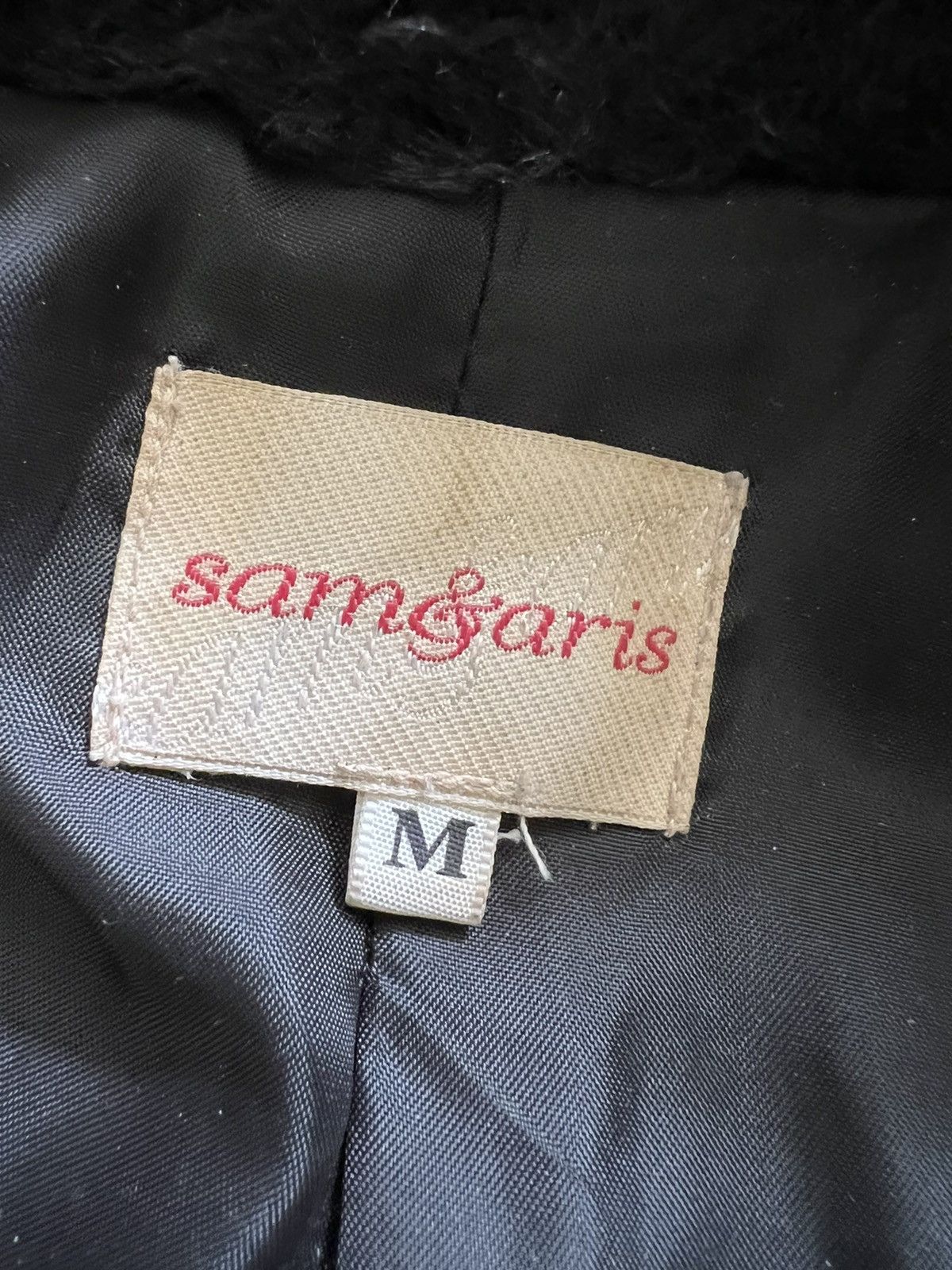 Japanese Brand × Vintage Black Heavyweight Blank Zipper Up Quilted Mohair Jacket Size US M / EU 48-50 / 2 - 19 Thumbnail