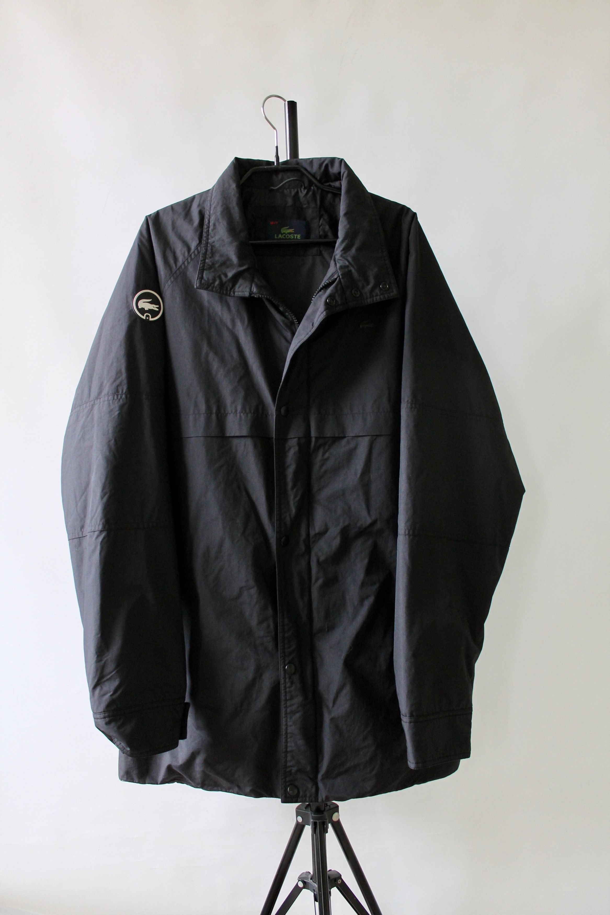 Lacoste Lacoste vintage light jacket black Size US XL / EU 56 / 4 - 1 Thumbnail