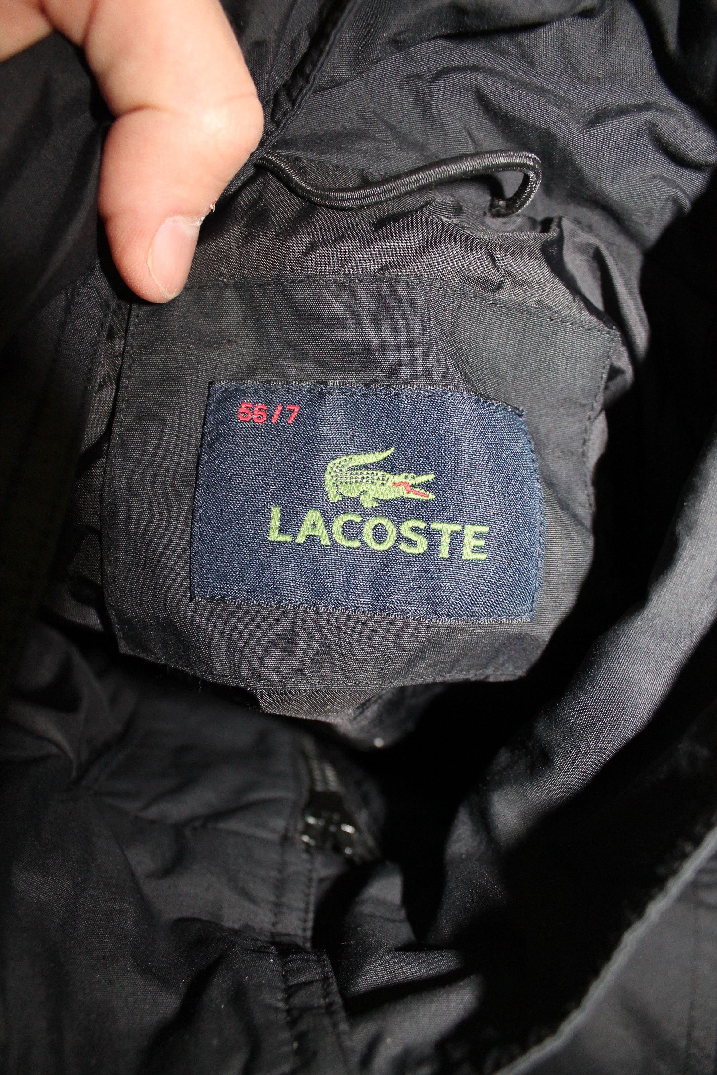 Lacoste Lacoste vintage light jacket black Size US XL / EU 56 / 4 - 12 Thumbnail