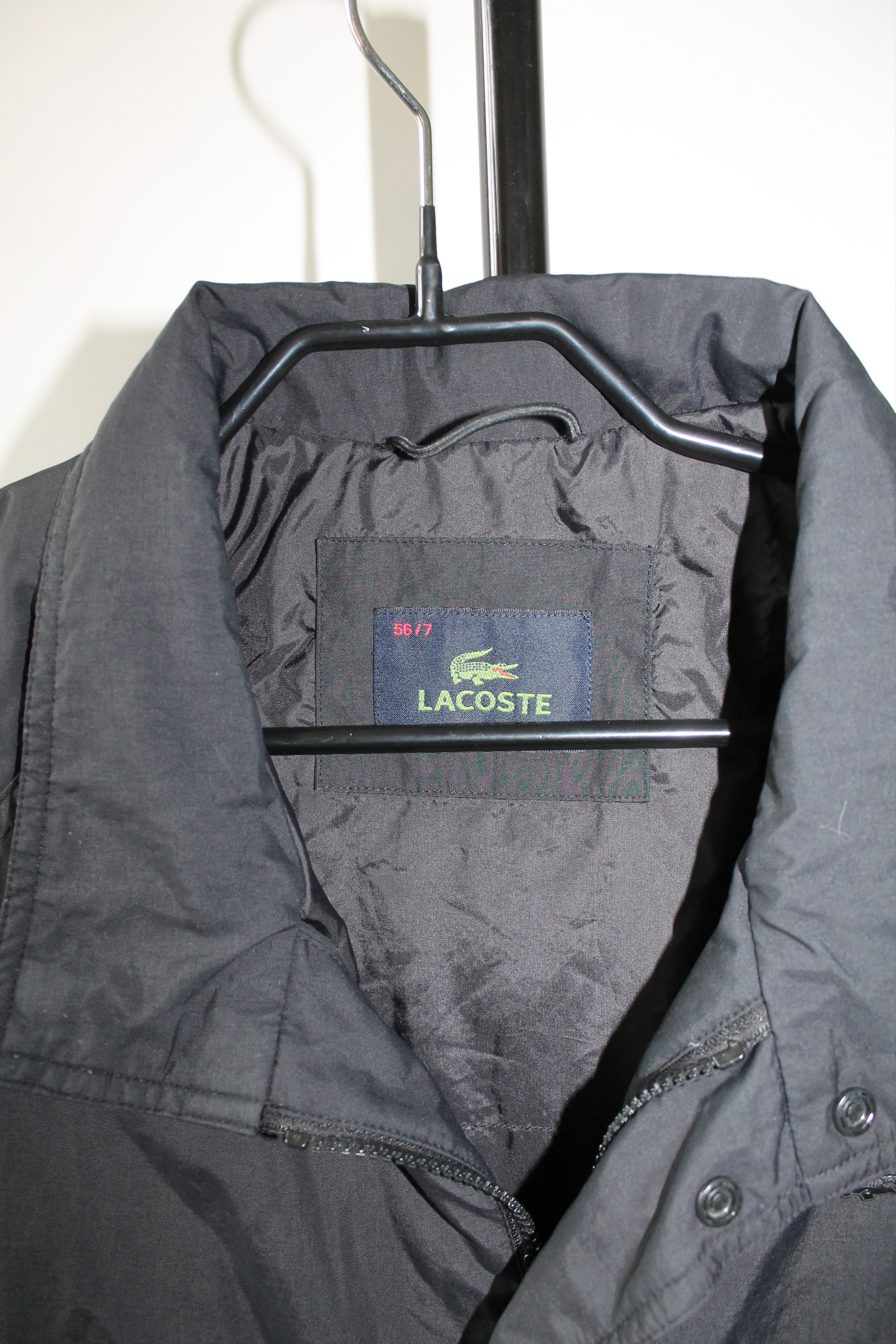 Lacoste Lacoste vintage light jacket black Size US XL / EU 56 / 4 - 3 Thumbnail