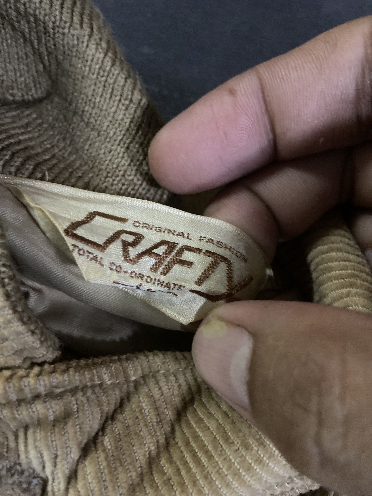 Vintage 🔥SALE🔥VINTAGE CRAFTY CORDUROY JACKET Size US L / EU 52-54 / 3 - 6 Thumbnail