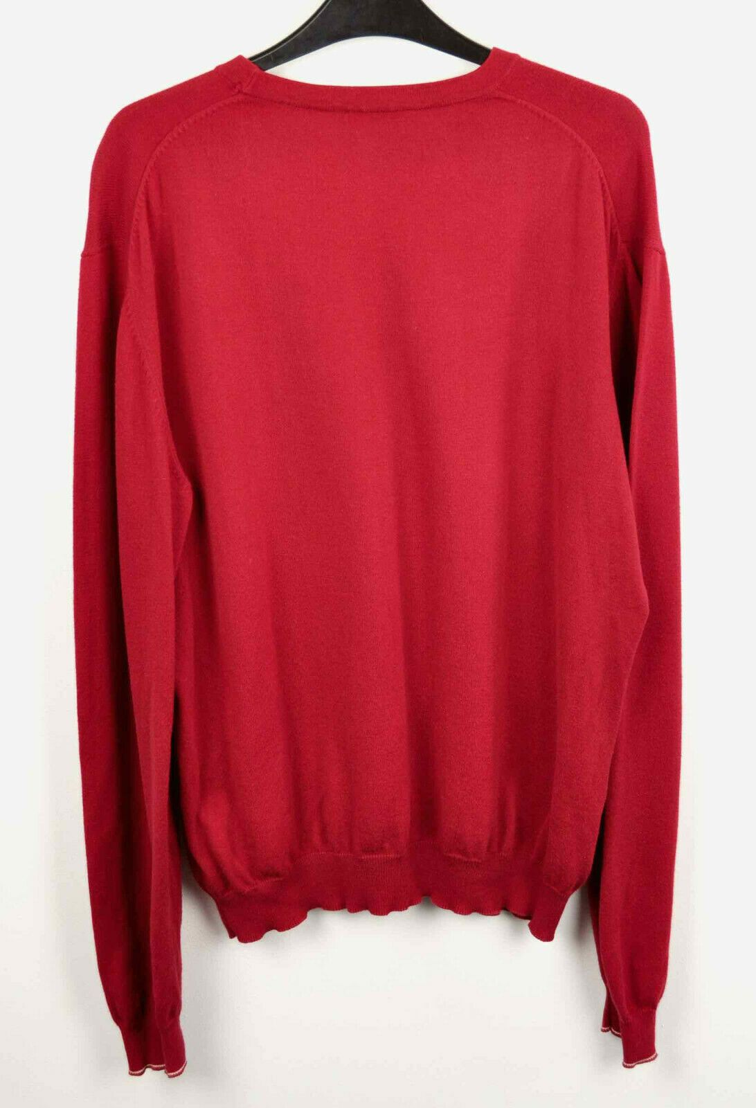 Designer BENVENUTO Sweater Pullover Crew Neck Jumper Thin Knit Size US L / EU 52-54 / 3 - 6 Thumbnail