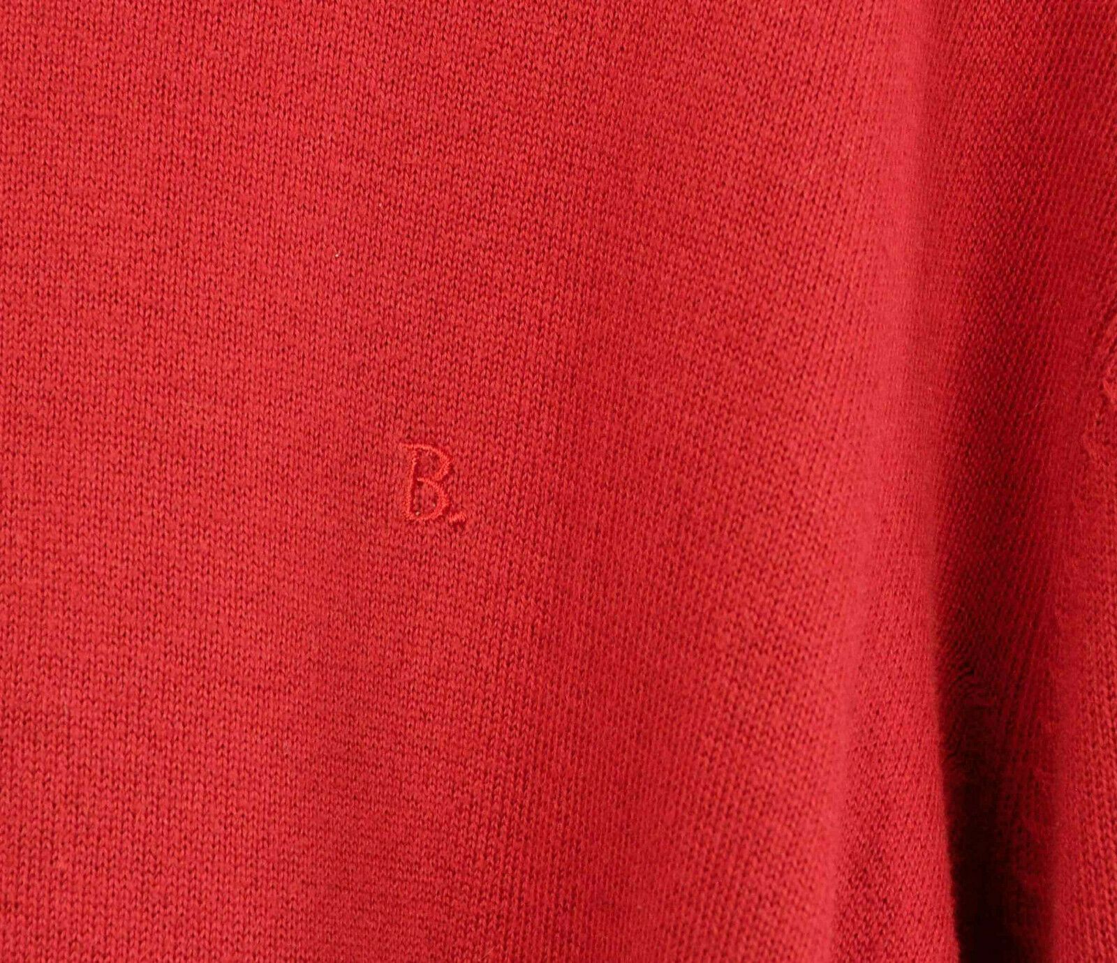 Designer BENVENUTO Sweater Pullover Crew Neck Jumper Thin Knit Size US L / EU 52-54 / 3 - 3 Thumbnail