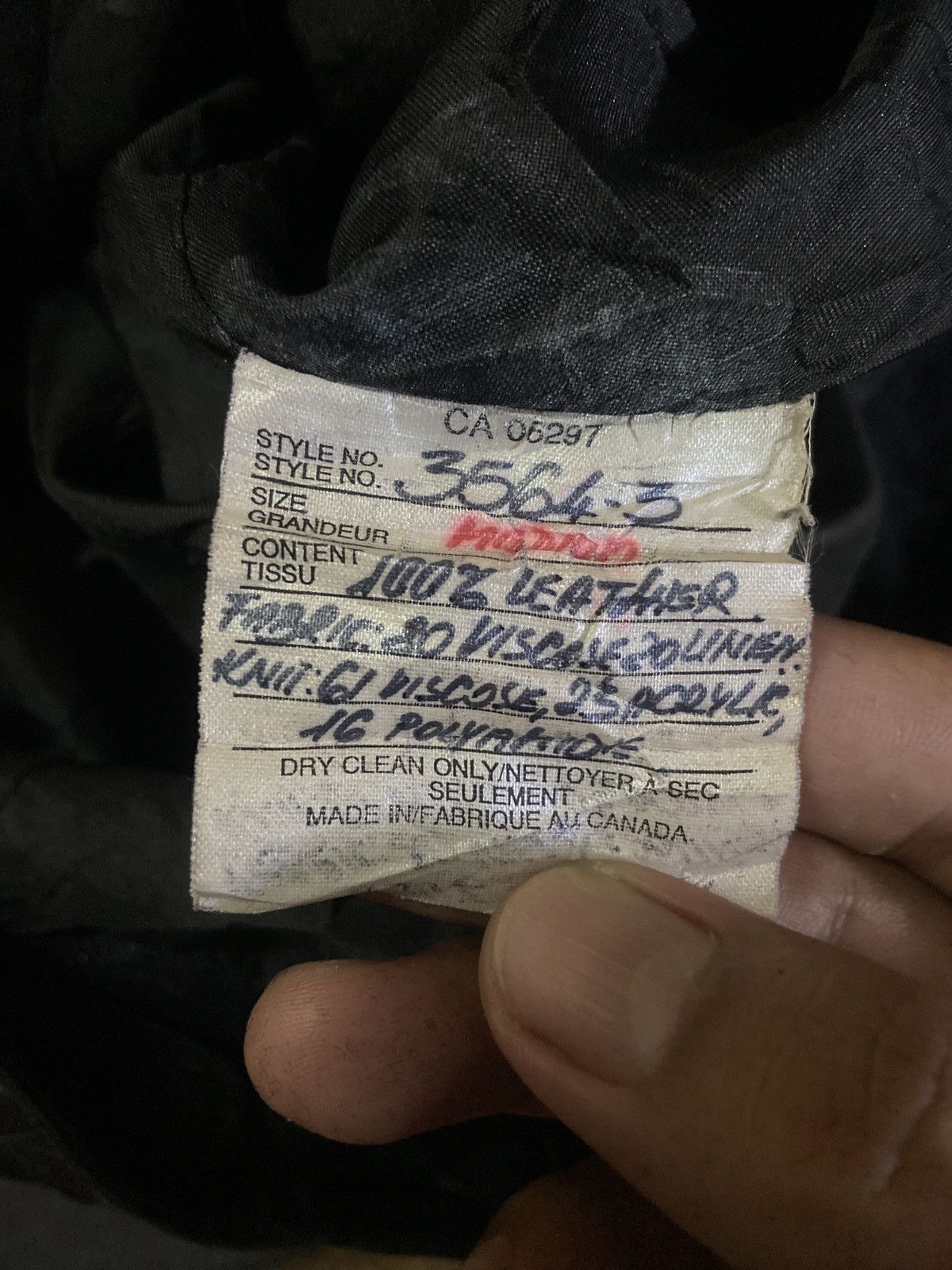 Vintage 🔥SALE🔥NORMA CANADA LEATHER PART JACKET Size US M / EU 48-50 / 2 - 7 Thumbnail