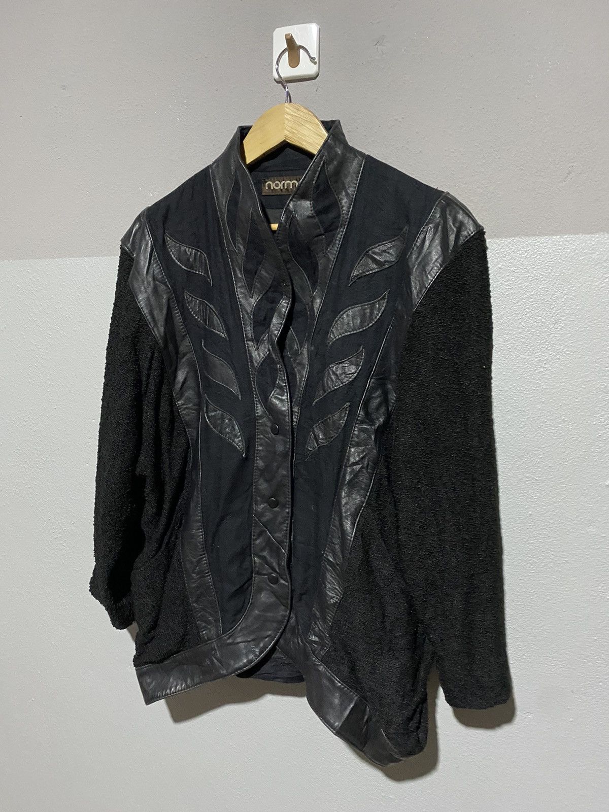 Vintage 🔥SALE🔥NORMA CANADA LEATHER PART JACKET Size US M / EU 48-50 / 2 - 3 Thumbnail