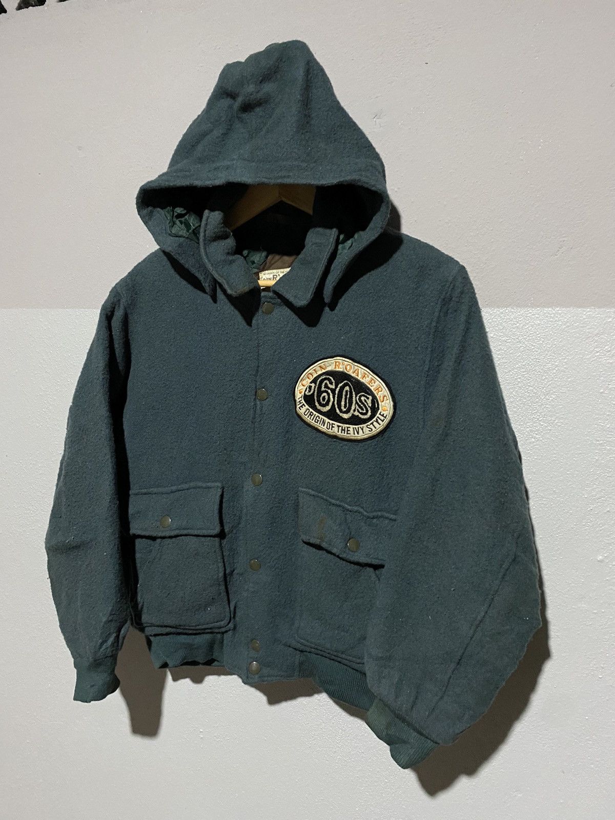Vintage 🔥SALE🔥COIN ROAFERS 60s WOOL VARSITY JACKET Size US M / EU 48-50 / 2 - 3 Thumbnail