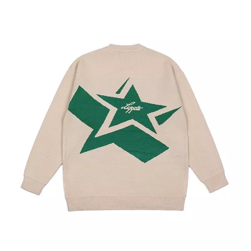 Alphabet Star Knitted Sweater