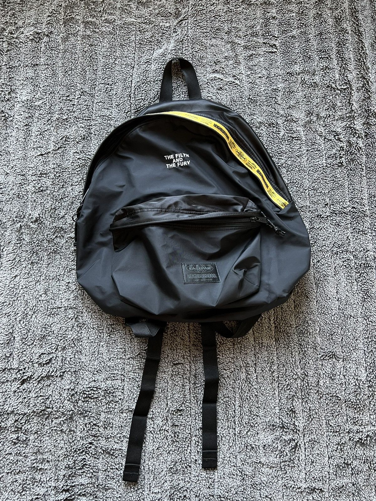 Neighborhood Neighborhood x Eastpak Backpack (Black) with graphic Grailed