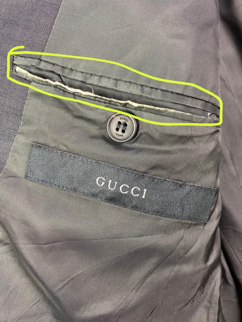 Gucci × Tom Ford × Vintage Vintage Gucci Tom Ford Blazer Size 42R - 14 Thumbnail