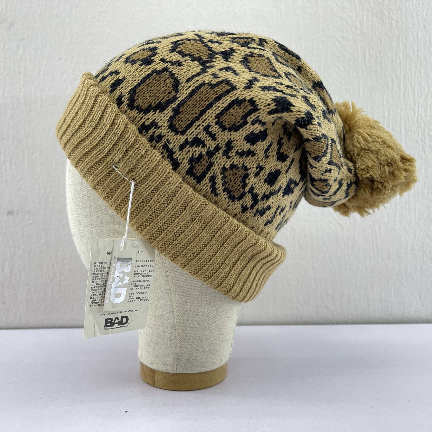 Other BAD Leopard Design Beanie Hats-BH2092 Size ONE SIZE - 1 Thumbnail