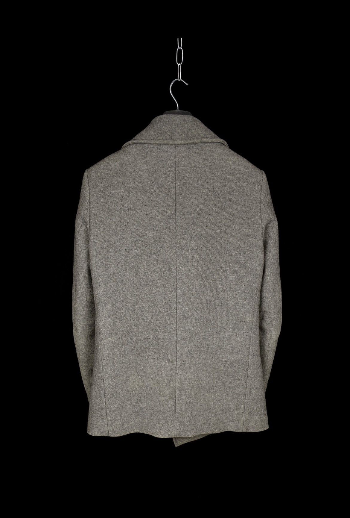Balmain Balmain Grey Pea Coat Size US M / EU 48-50 / 2 - 4 Thumbnail