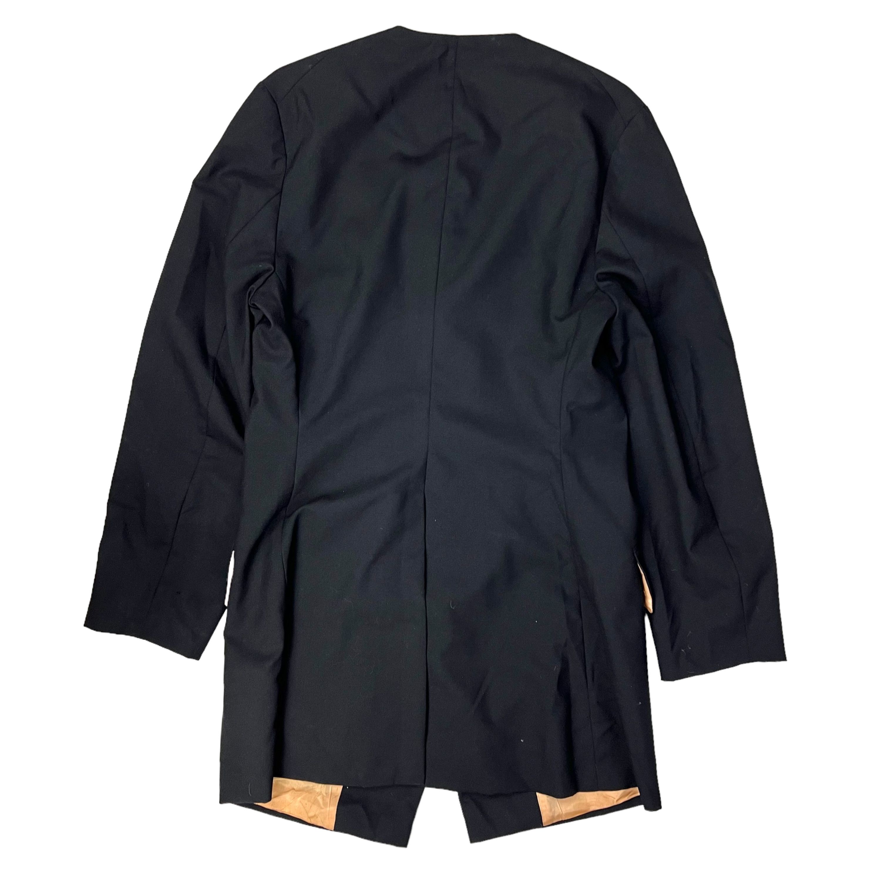 F/W91 Black Blazer Jacket With Orb Buttons Made in England