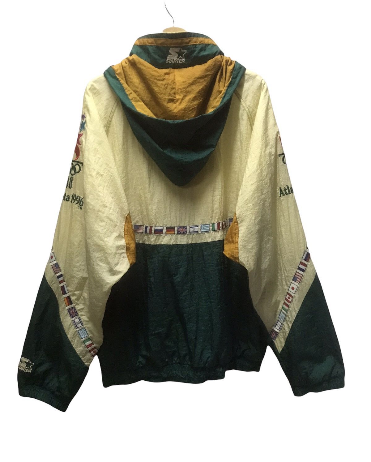 Starter Olympic Atlanta 1996 By Starter Half Zip Size US XL / EU 56 / 4 - 8 Thumbnail