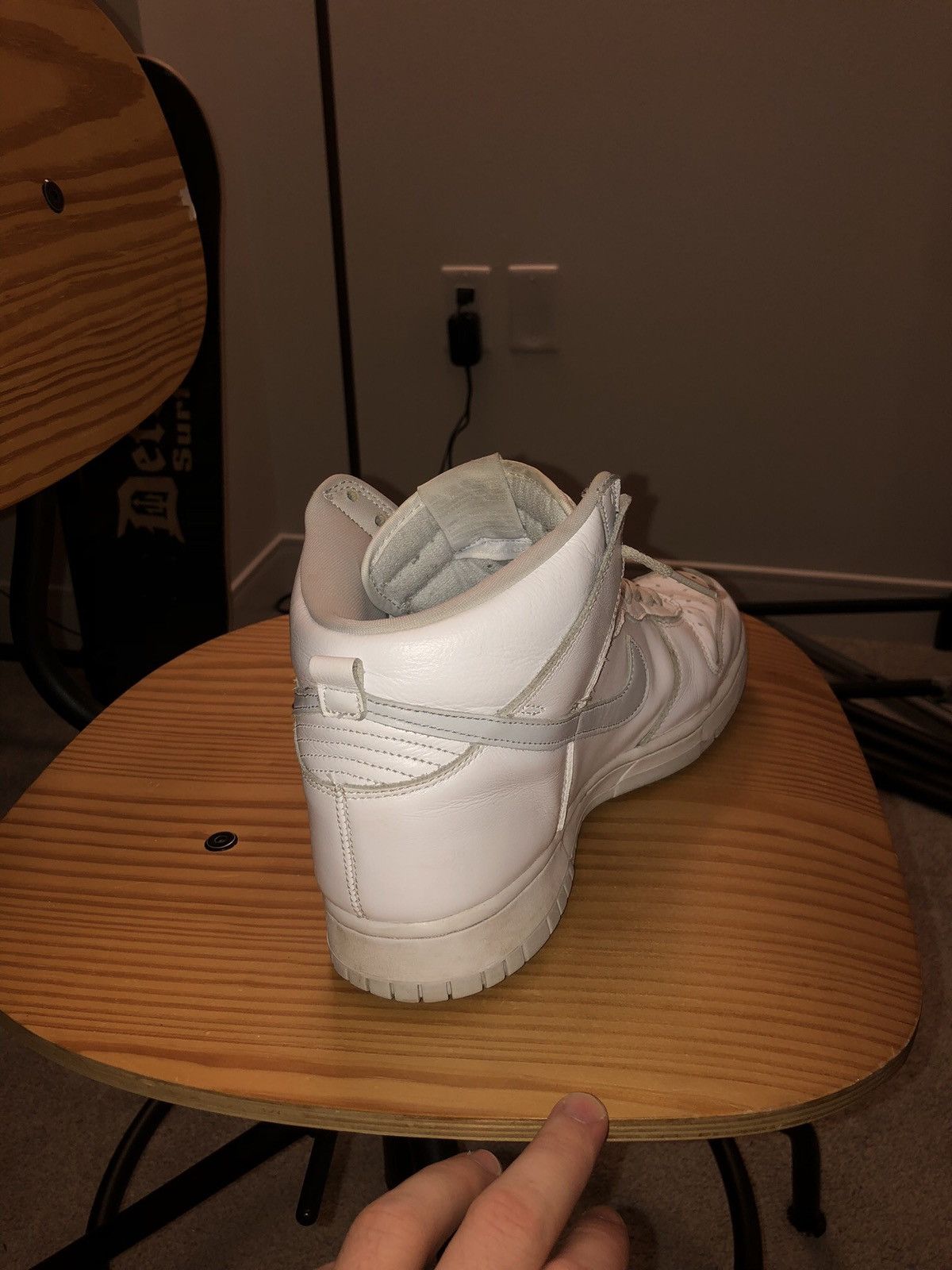 Nike Nike Dunk High “Platinum” Size US 11 / EU 44 - 11 Thumbnail