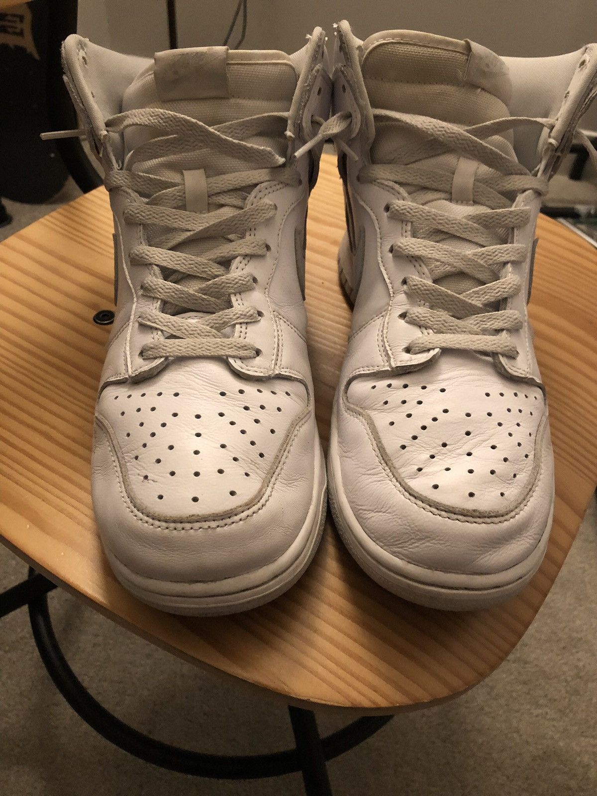 Nike Nike Dunk High “Platinum” Size US 11 / EU 44 - 8 Thumbnail