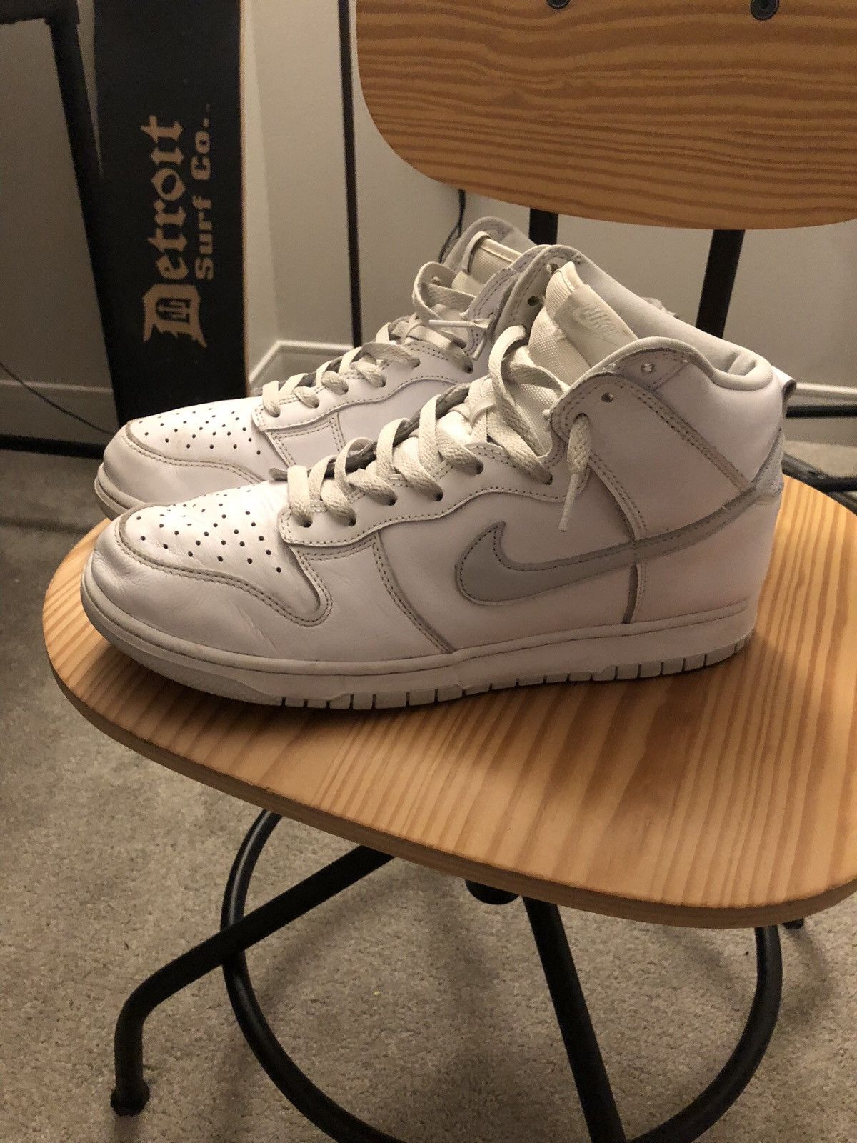 Nike Nike Dunk High “Platinum” Size US 11 / EU 44 - 4 Thumbnail