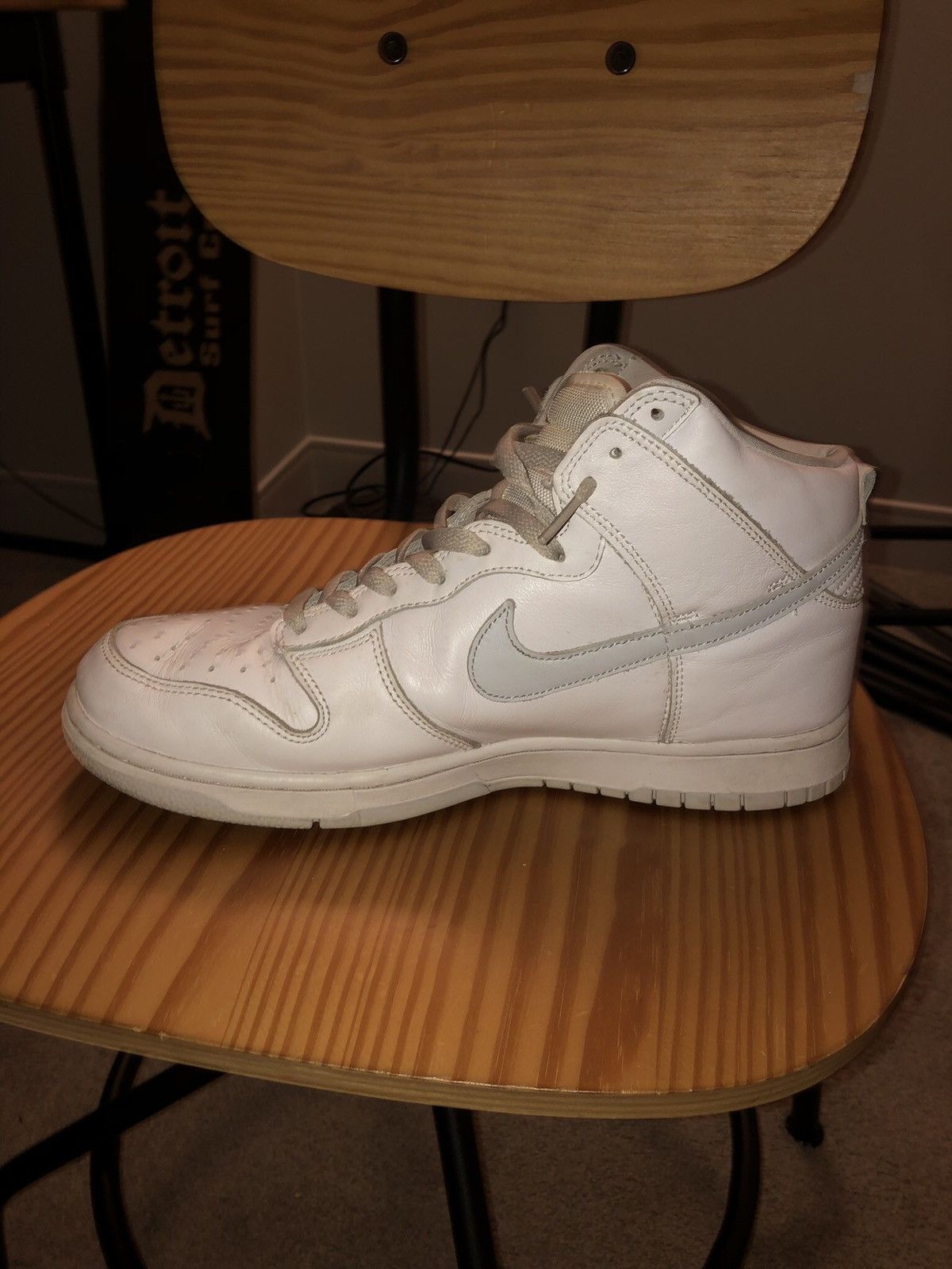 Nike Nike Dunk High “Platinum” Size US 11 / EU 44 - 10 Thumbnail