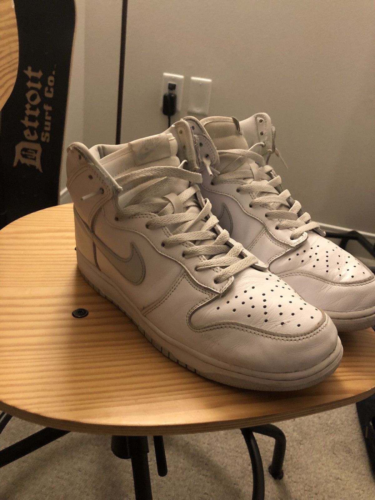 Nike Nike Dunk High “Platinum” Size US 11 / EU 44 - 6 Thumbnail