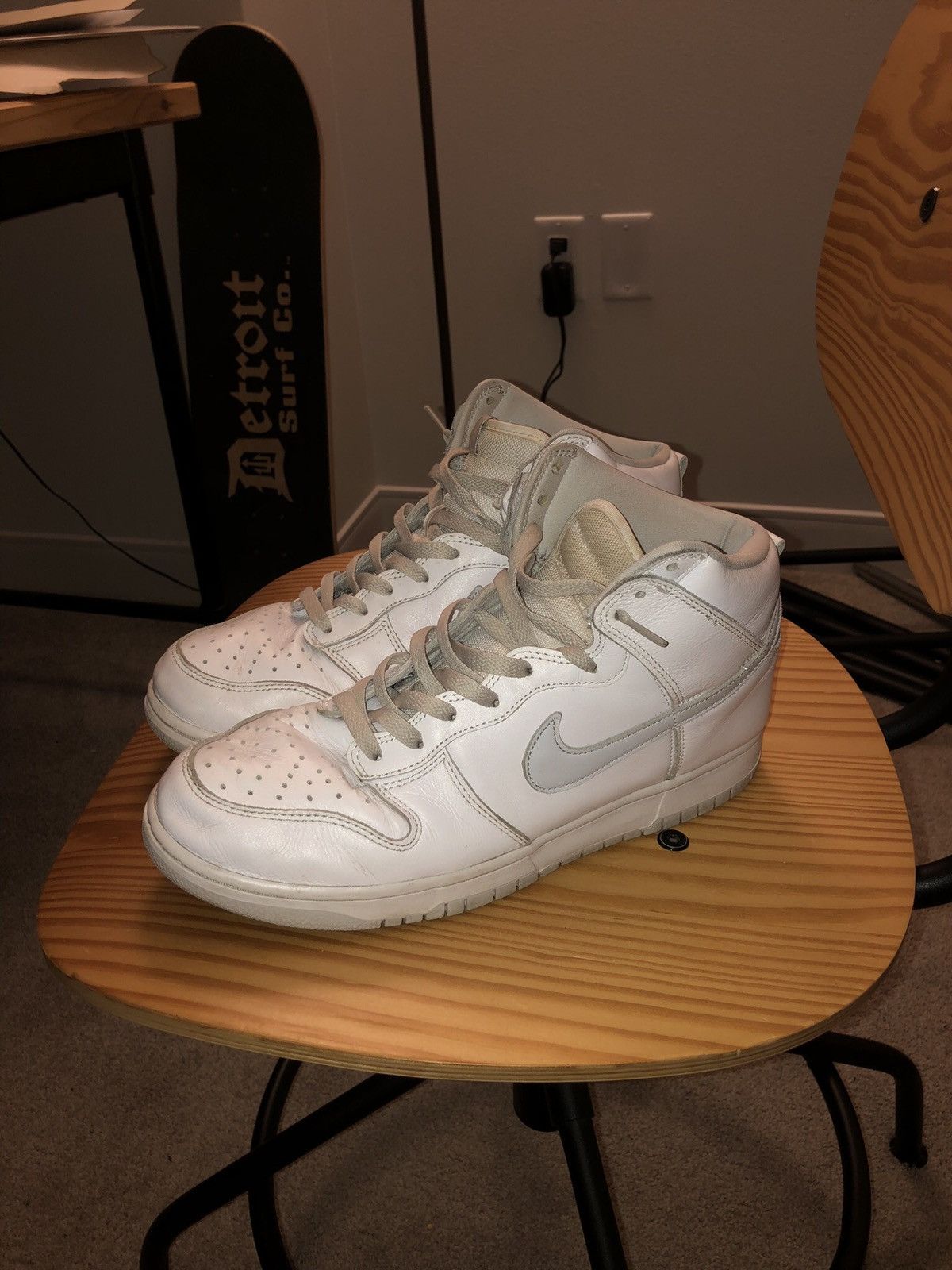 Nike Nike Dunk High “Platinum” Size US 11 / EU 44 - 15 Thumbnail