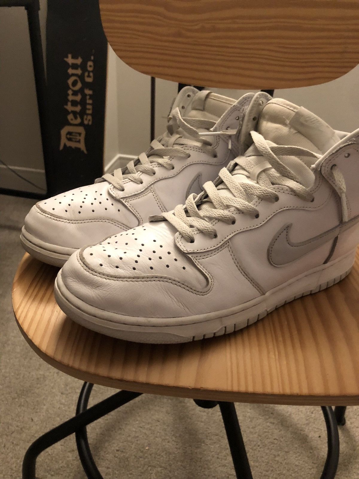 Nike Nike Dunk High “Platinum” Size US 11 / EU 44 - 5 Thumbnail