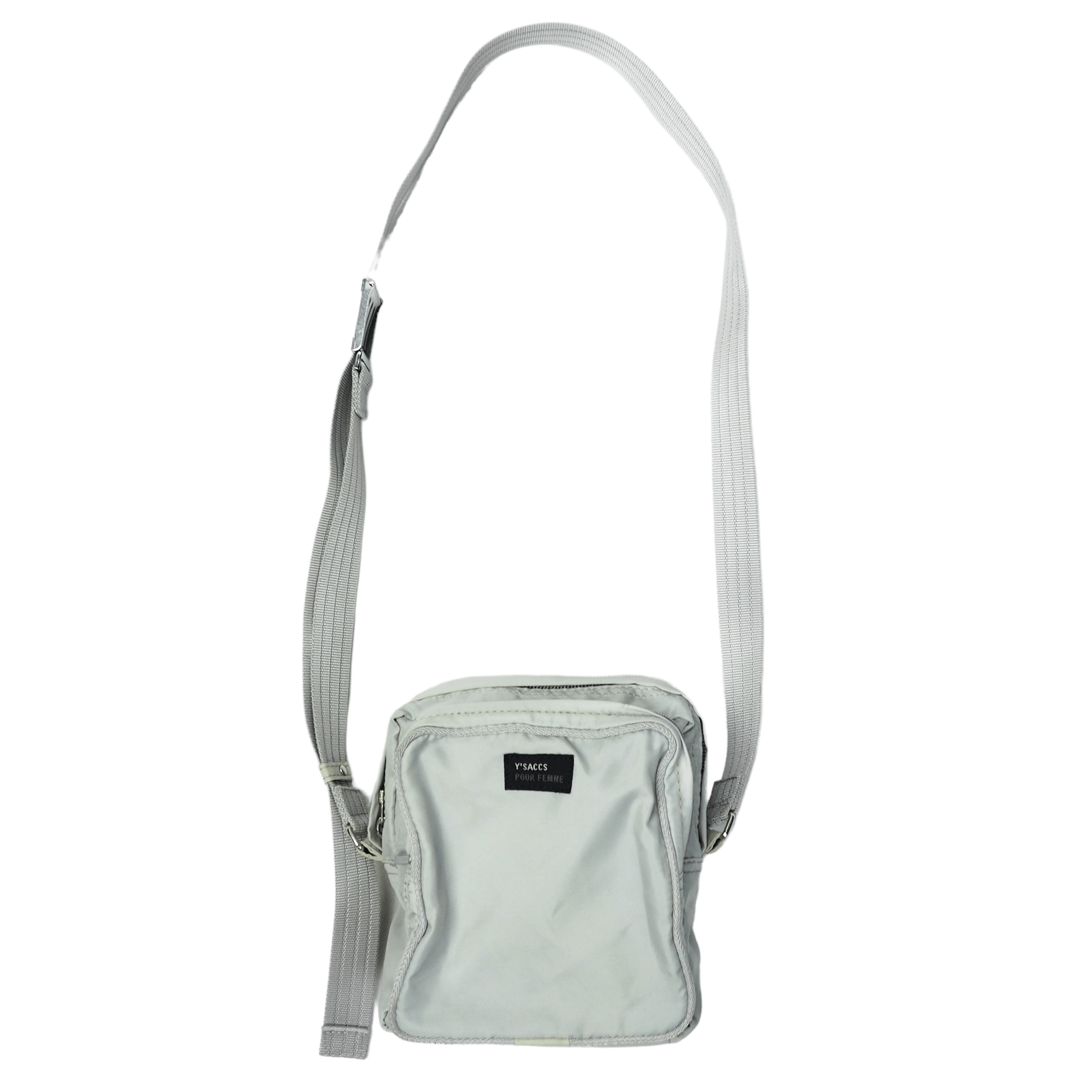 Yohji Yamamoto Multipocket Utility Grey Nylon Bag Size ONE SIZE - 1 Thumbnail