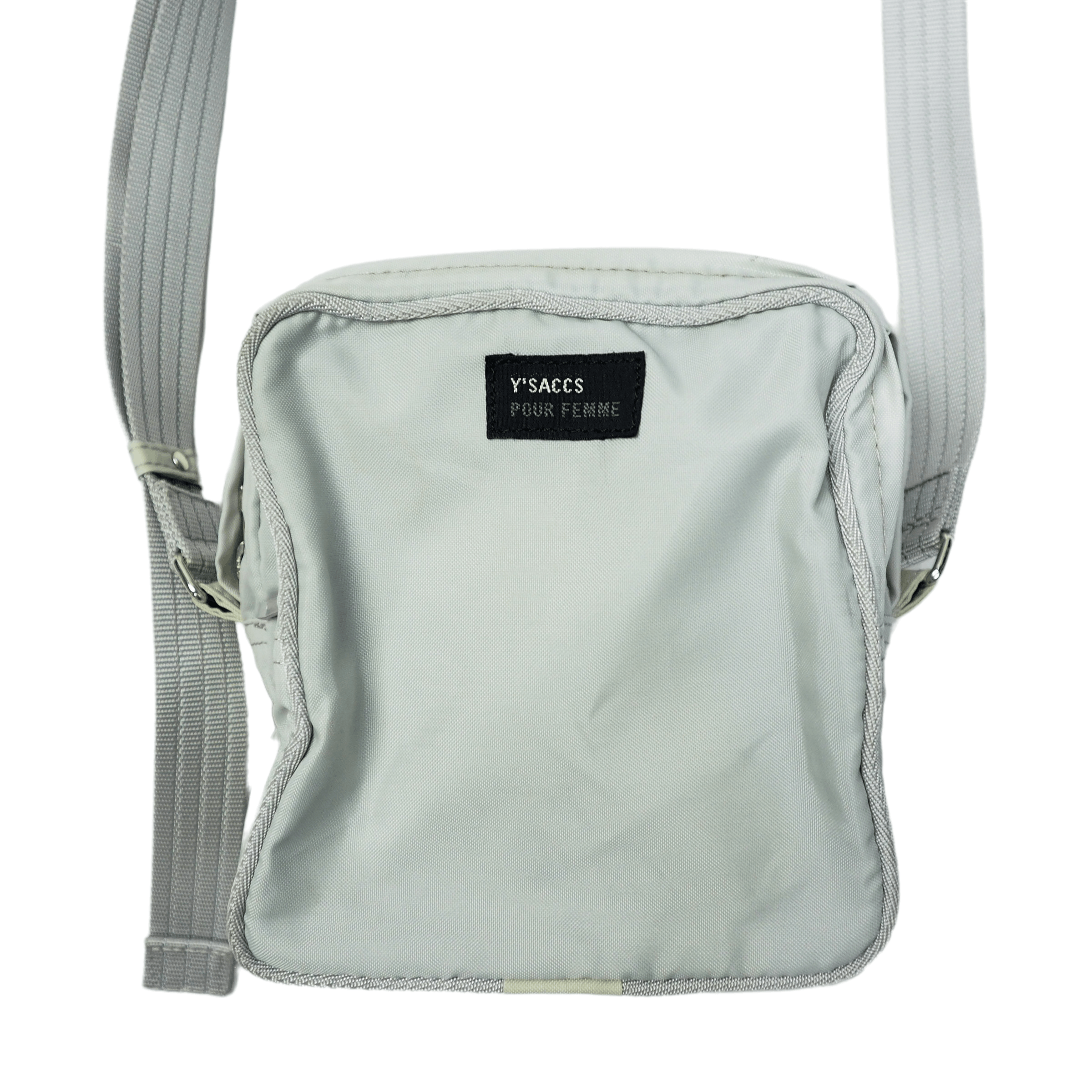 Yohji Yamamoto Multipocket Utility Grey Nylon Bag Size ONE SIZE - 3 Thumbnail