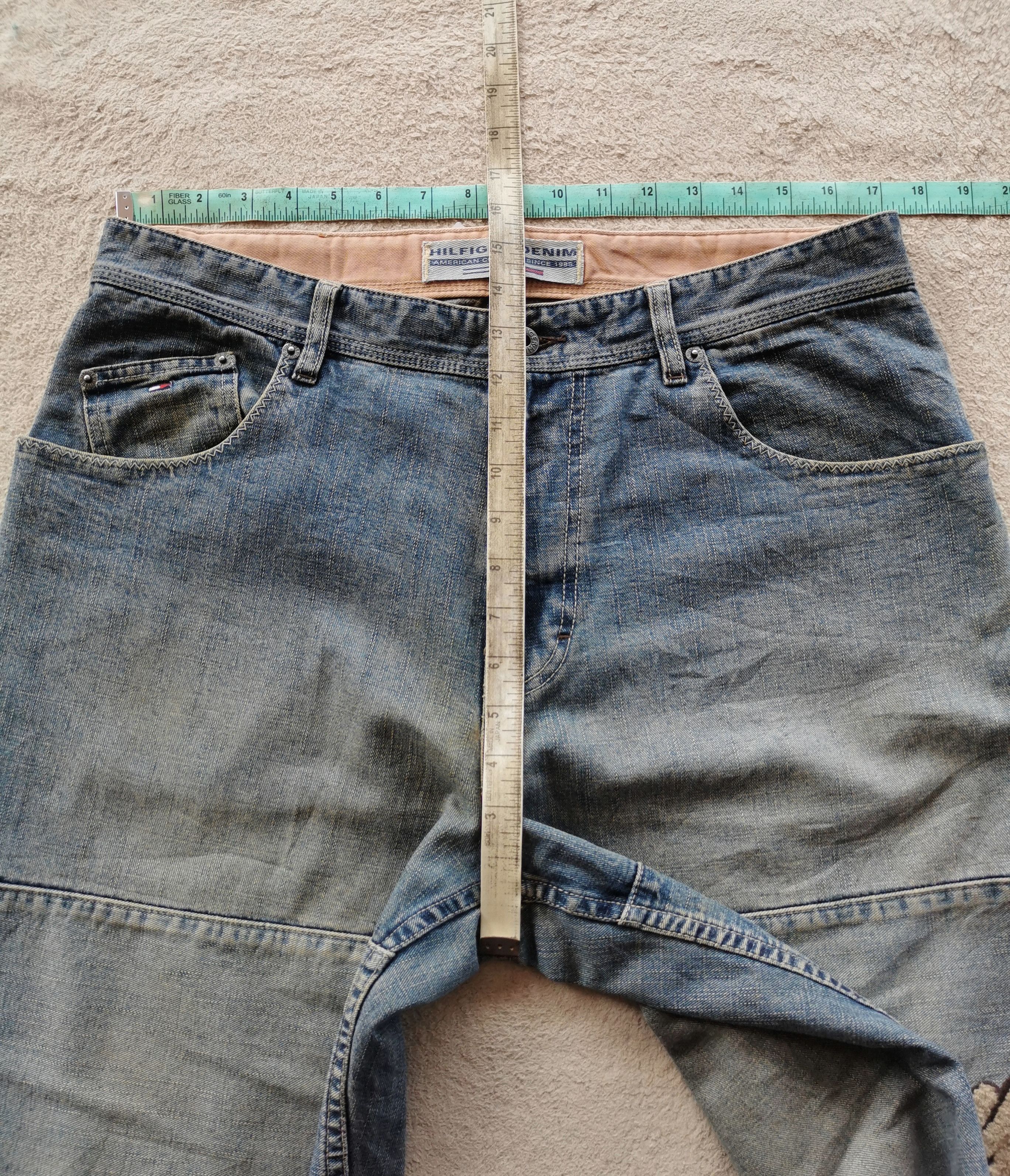 Tommy Hilfiger Vintage Tommy Hilfiger Denim Jeans Baggy like jnco Size US 34 / EU 50 - 10 Thumbnail