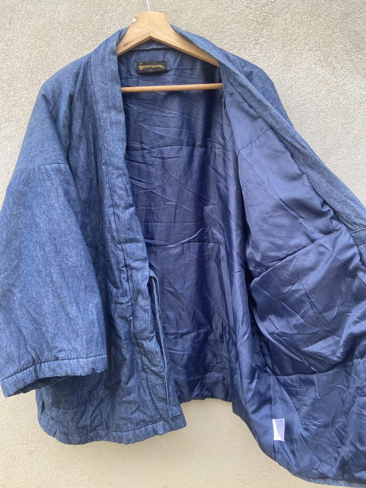 Gianni Valentino Vintage Gianni Valentino Owl Quilted Kimono Cardigan Size US L / EU 52-54 / 3 - 4 Thumbnail