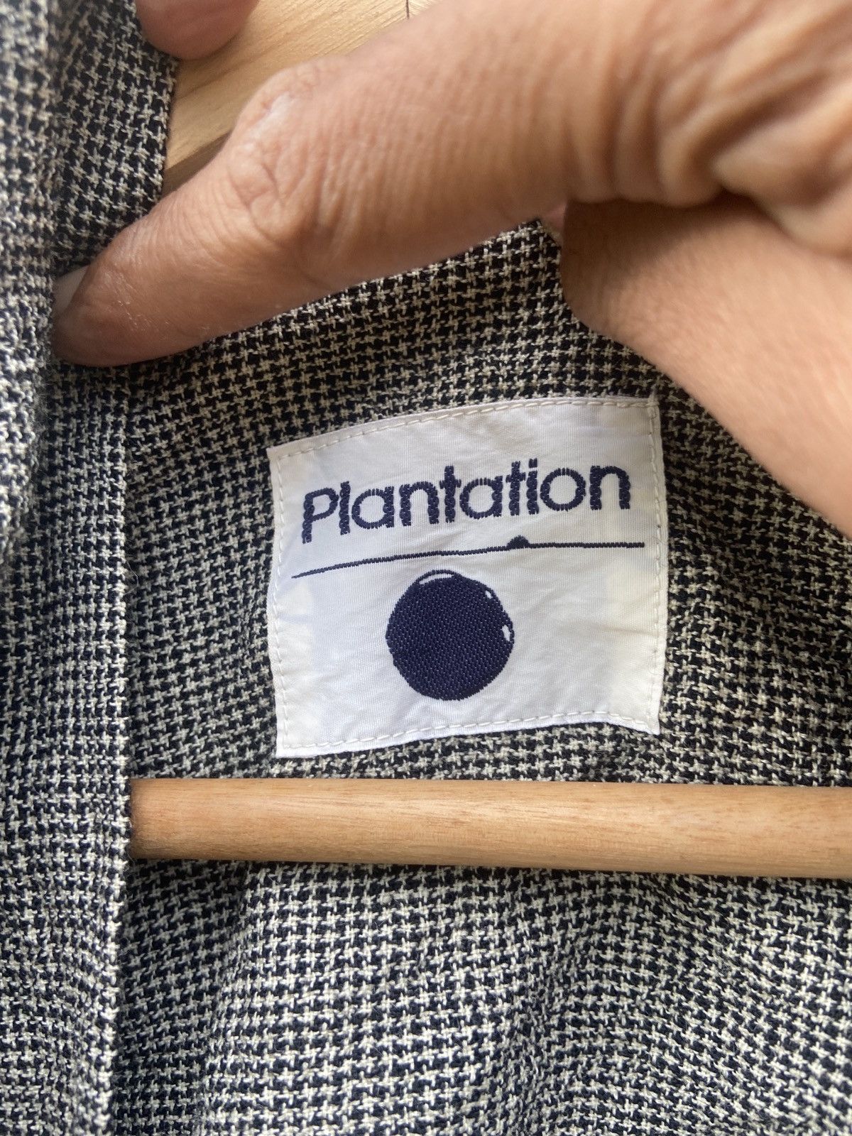 Designer × Issey Miyake × Vintage Vintage Plantation Wool Big Collar Cardigan Jacket Size US M / EU 48-50 / 2 - 9 Thumbnail