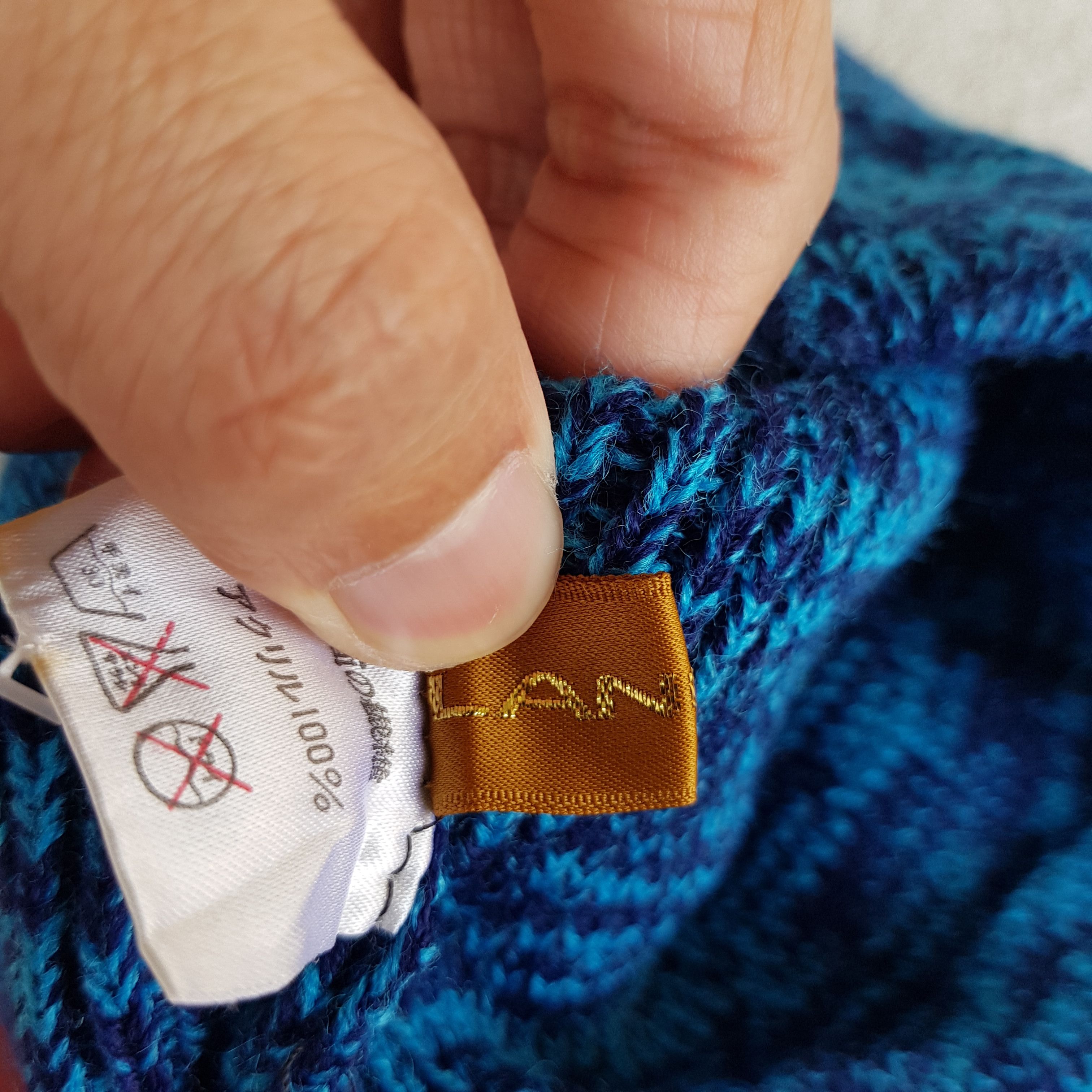 Lancel × Vintage Vintage Lancel Knitted Crochet Beanie Snow Cap Lancel Hats Size ONE SIZE - 8 Thumbnail