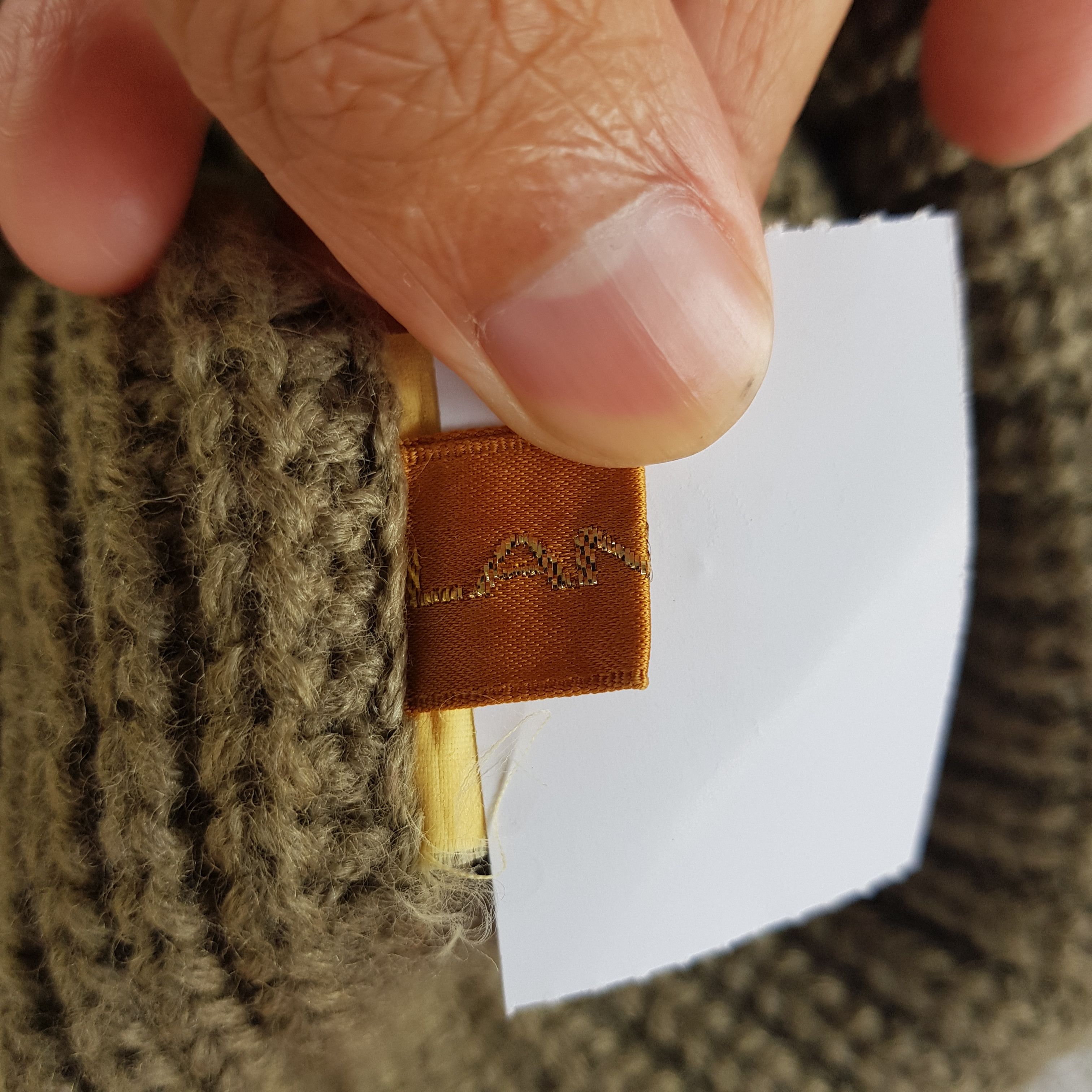 Lancel × Vintage Vintage Lancel Beanie Snow Cap Knitted Crochet Hats Size ONE SIZE - 7 Thumbnail