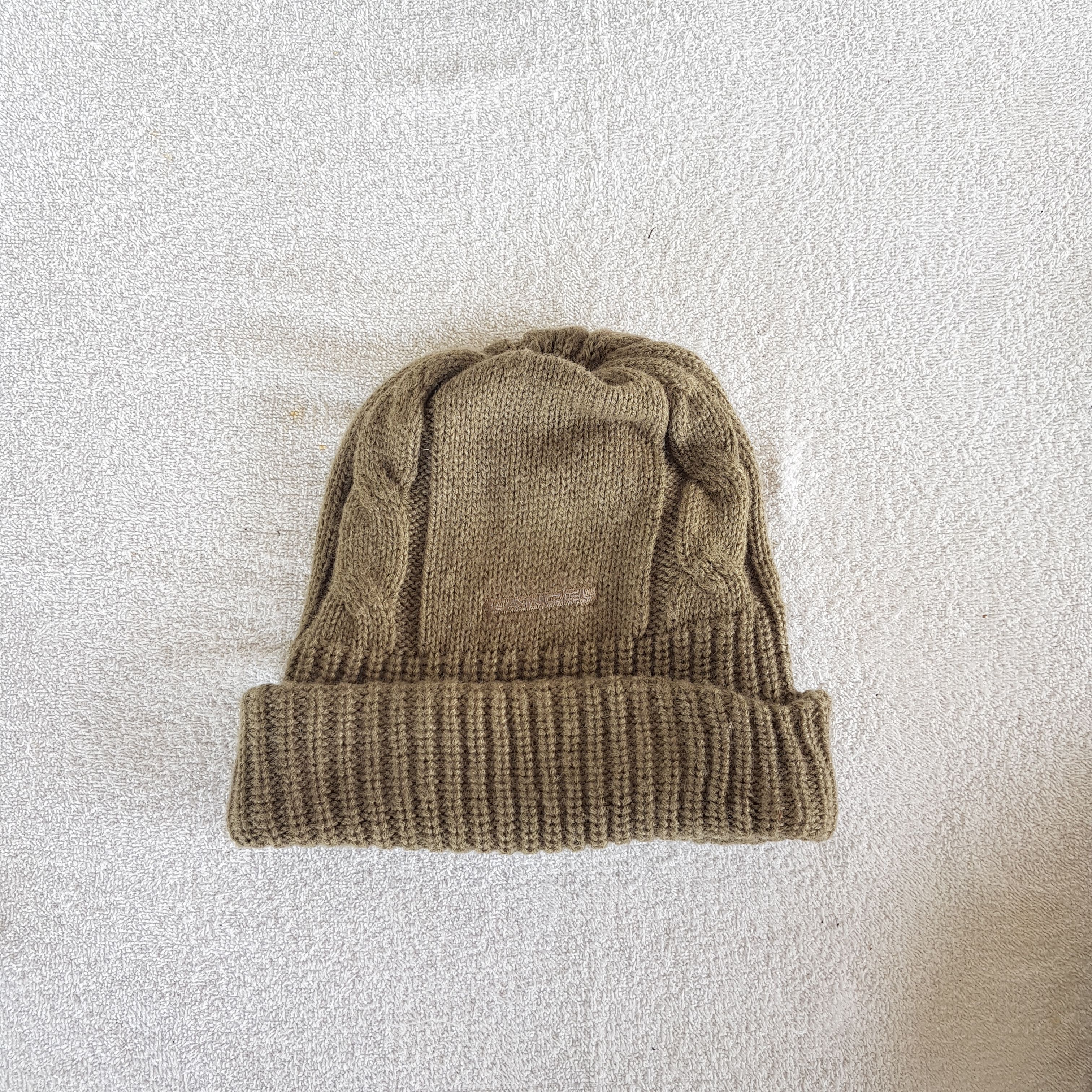 Lancel × Vintage Vintage Lancel Beanie Snow Cap Knitted Crochet Hats Size ONE SIZE - 6 Thumbnail