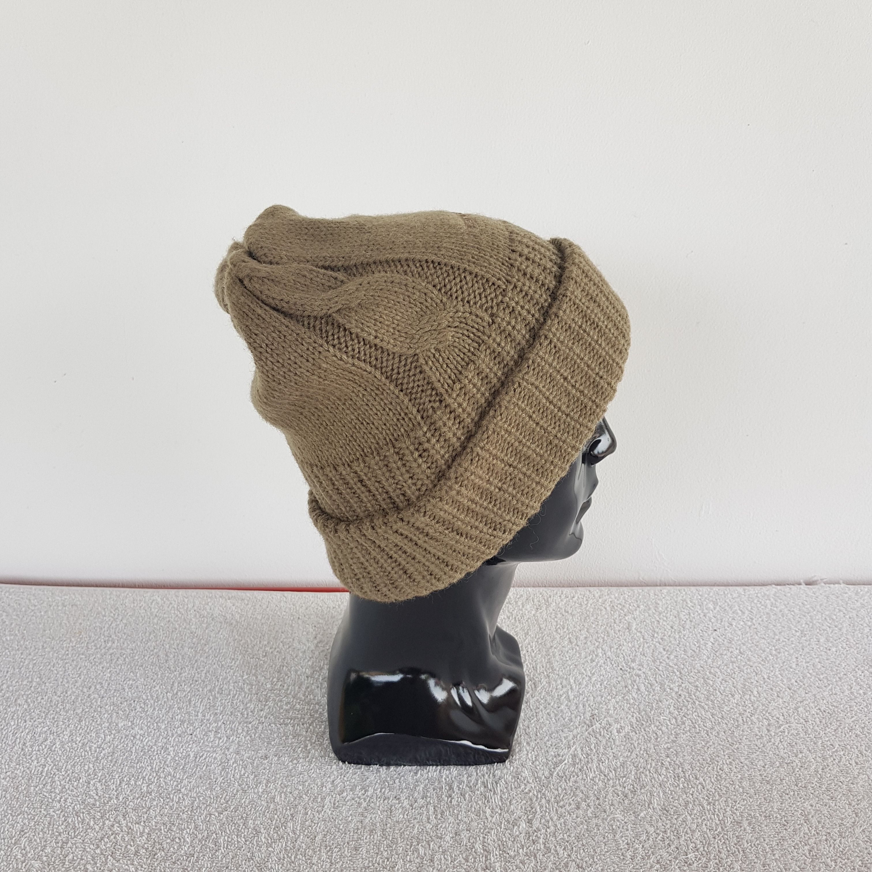 Lancel × Vintage Vintage Lancel Beanie Snow Cap Knitted Crochet Hats Size ONE SIZE - 3 Thumbnail
