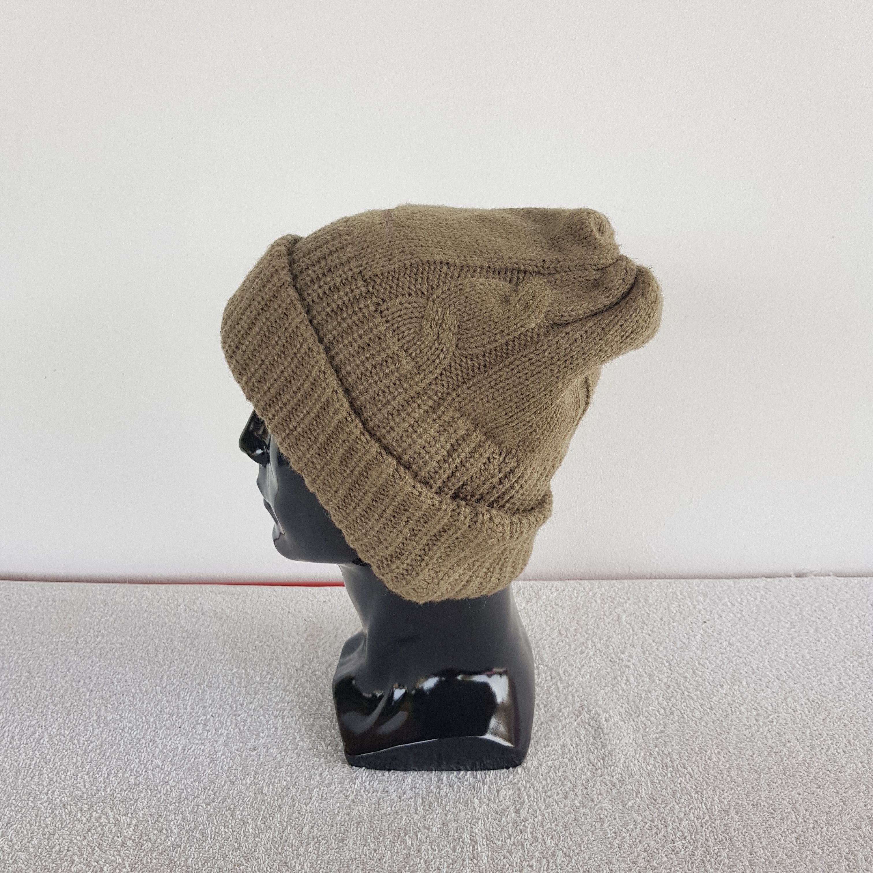 Lancel × Vintage Vintage Lancel Beanie Snow Cap Knitted Crochet Hats Size ONE SIZE - 4 Thumbnail