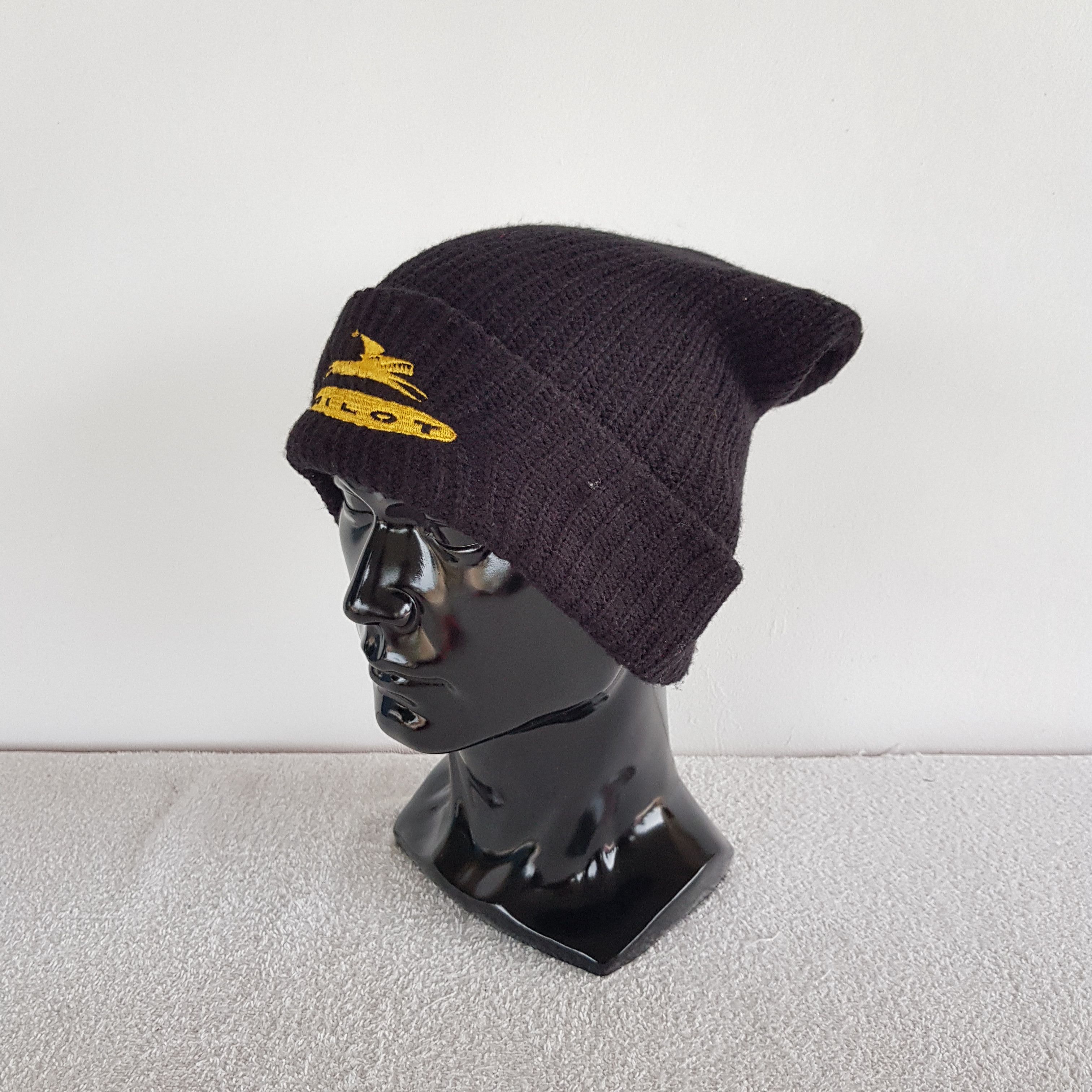 Japanese Brand × Vintage Unknown Pilot Beanie Snow Cap Japanese Knitted Hats Size ONE SIZE - 1 Thumbnail