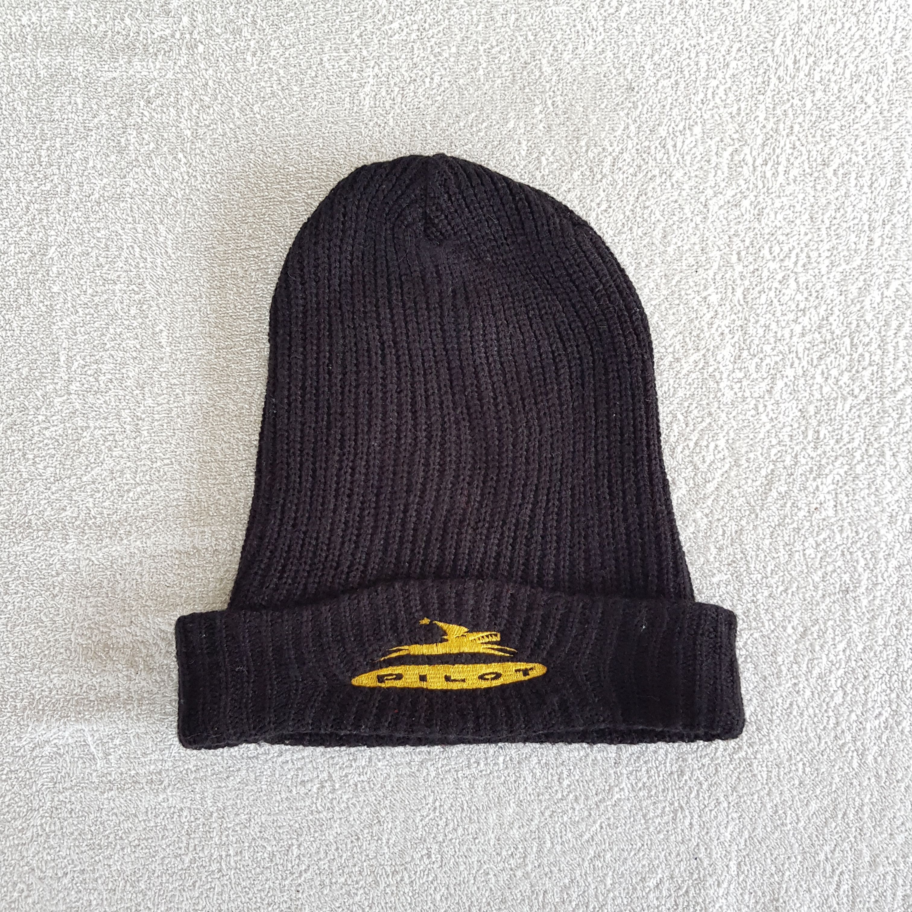 Japanese Brand × Vintage Unknown Pilot Beanie Snow Cap Japanese Knitted Hats Size ONE SIZE - 5 Thumbnail