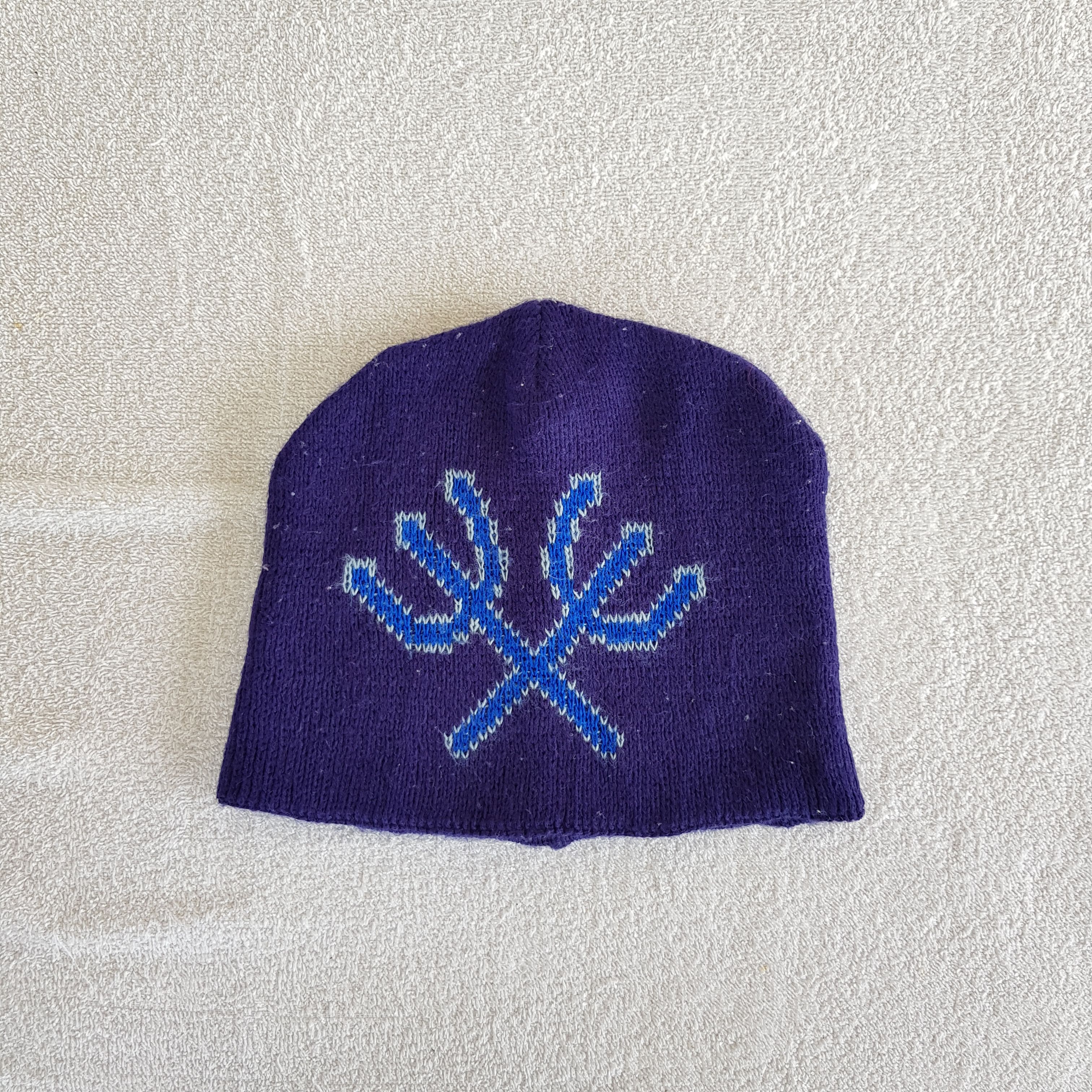 Japanese Brand × Vintage Unknown Devil Japanese Beanie Snow Cap Japanese Skulls Hats Size ONE SIZE - 5 Thumbnail