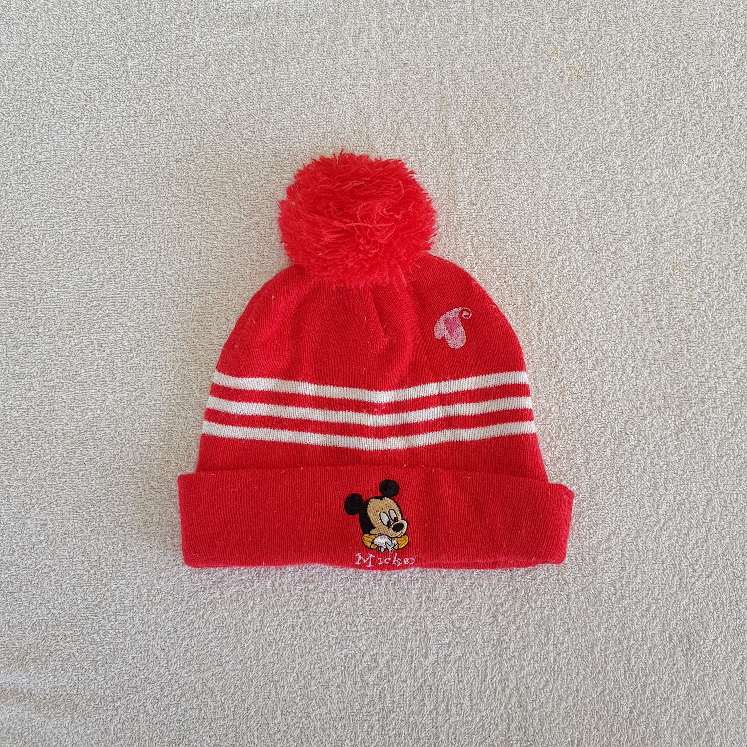 Disney × Mickey Mouse Disney Beanie Snow Cap Mickey Mouse Hats - AC10716. Size ONE SIZE - 5 Thumbnail