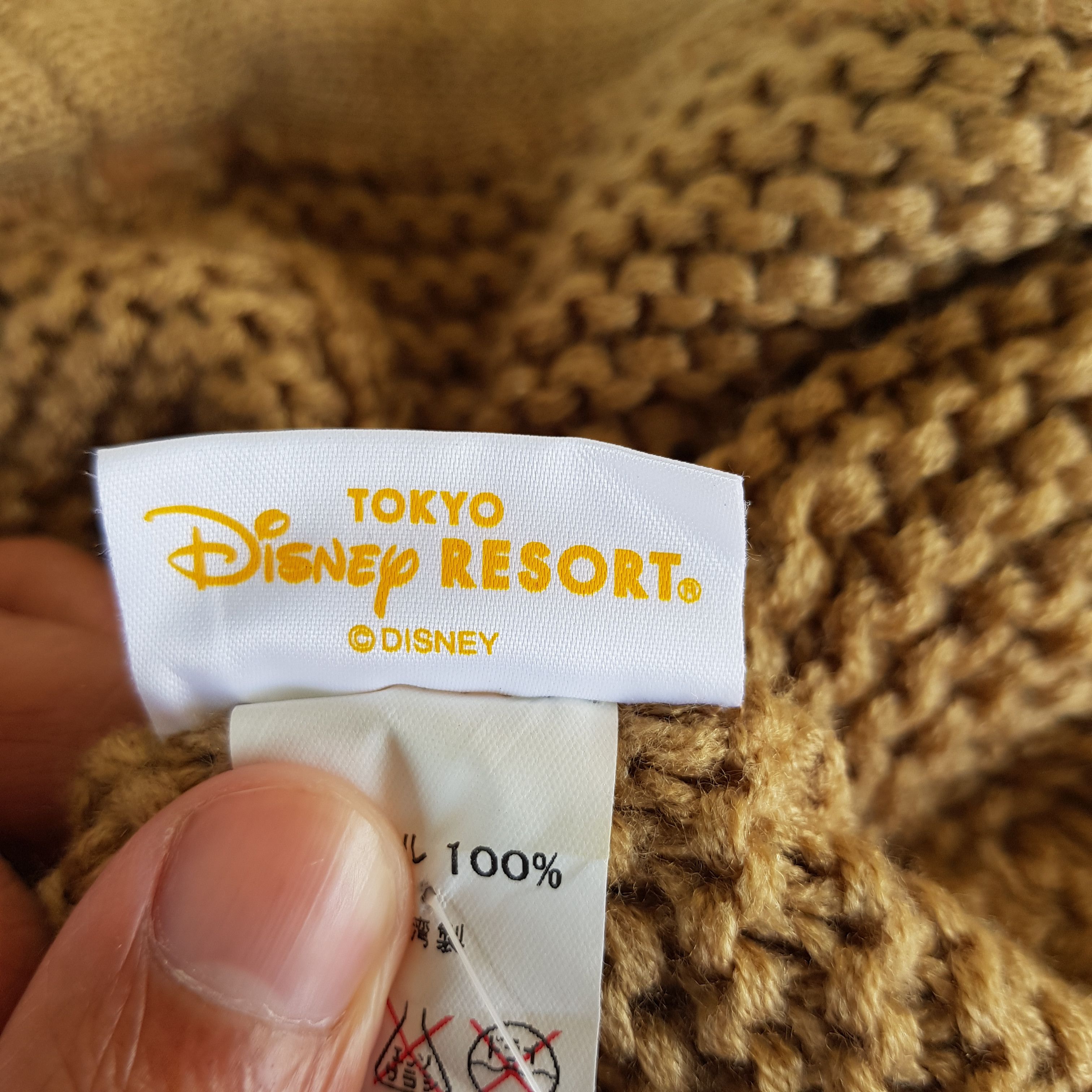 Disney × Vintage Vintage Disney Resort Beanie Snow Cap Crochet Hats Size ONE SIZE - 6 Thumbnail