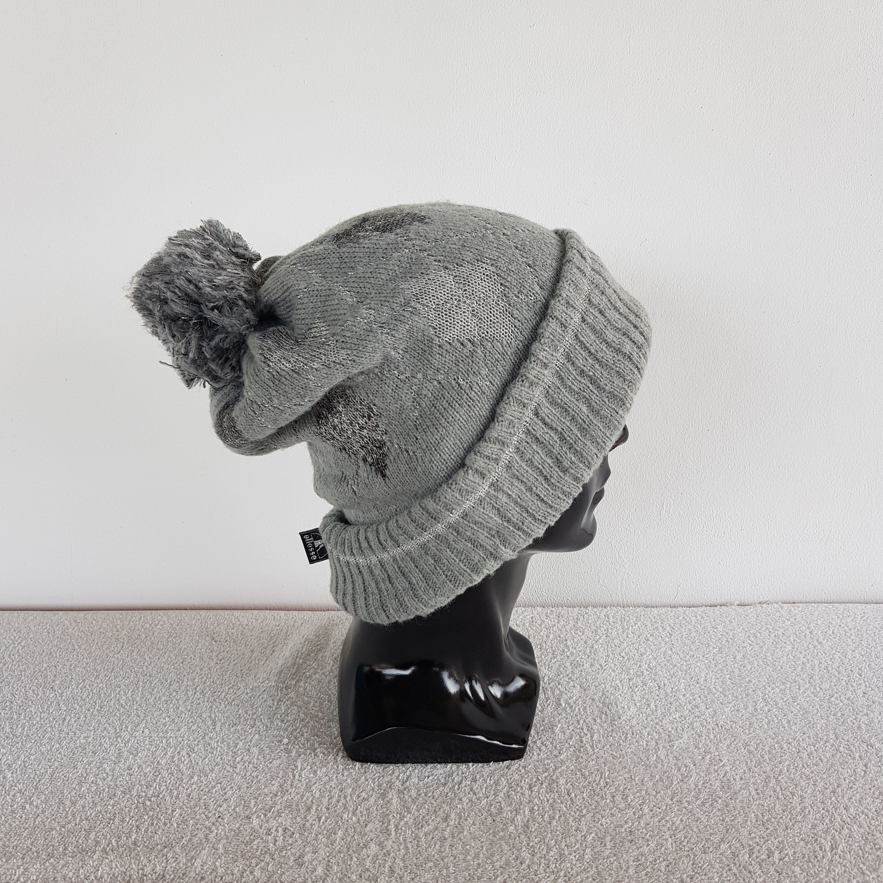 Ellesse × Vintage Vintage Ellesse Beanie Snow Cap Ellesse Hats - AC10675. Size ONE SIZE - 3 Thumbnail