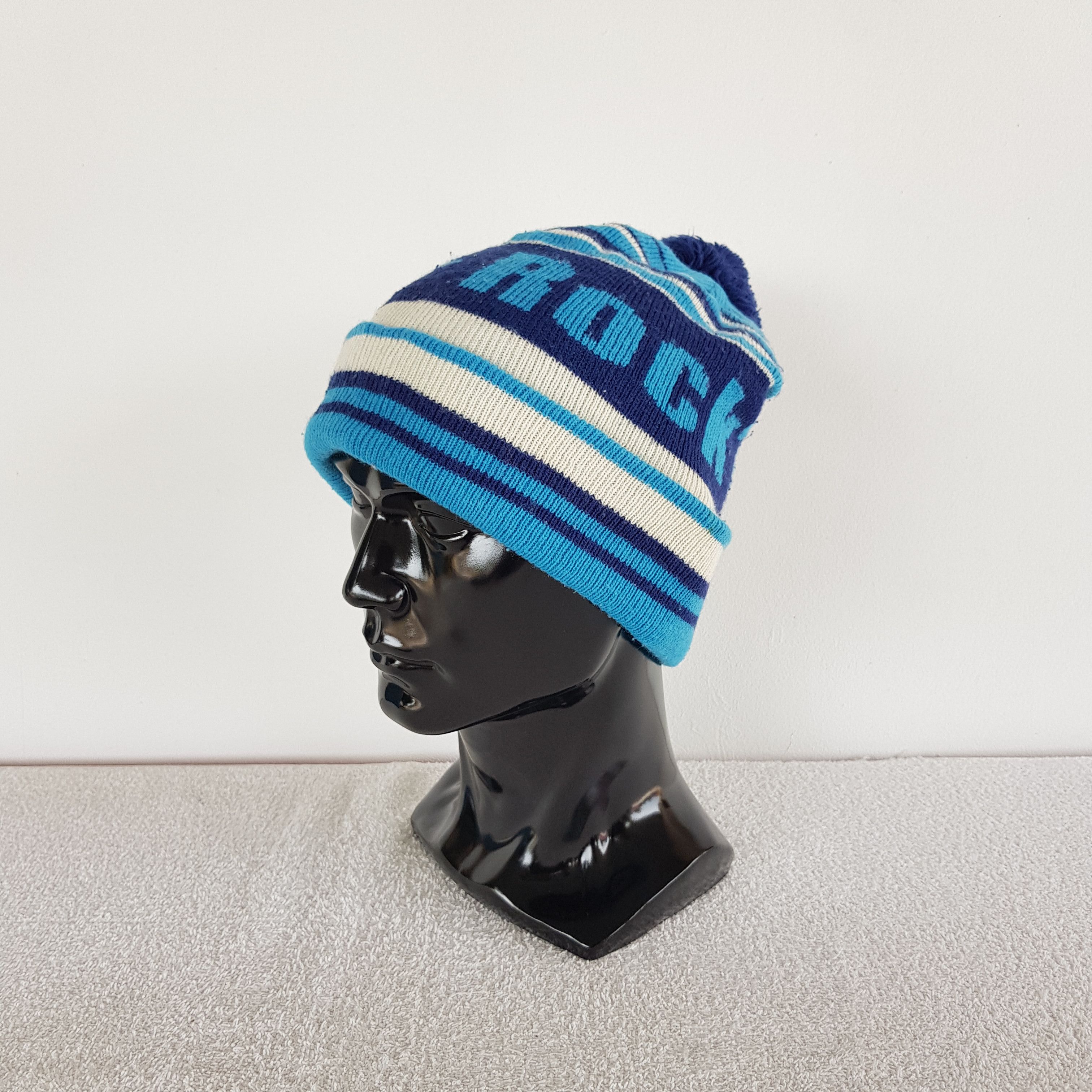 Japanese Brand × Vintage Vintage Rock and Rool Beanie Snow Cap Hats - AC10616. Size ONE SIZE - 1 Thumbnail