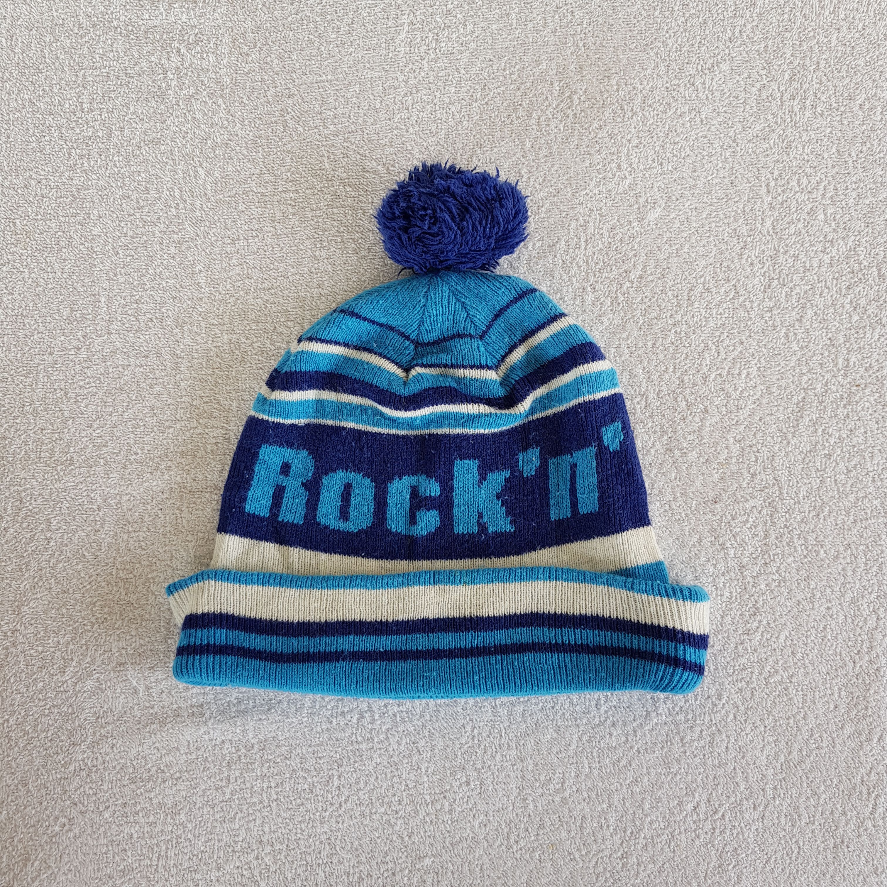 Japanese Brand × Vintage Vintage Rock and Rool Beanie Snow Cap Hats - AC10616. Size ONE SIZE - 5 Thumbnail