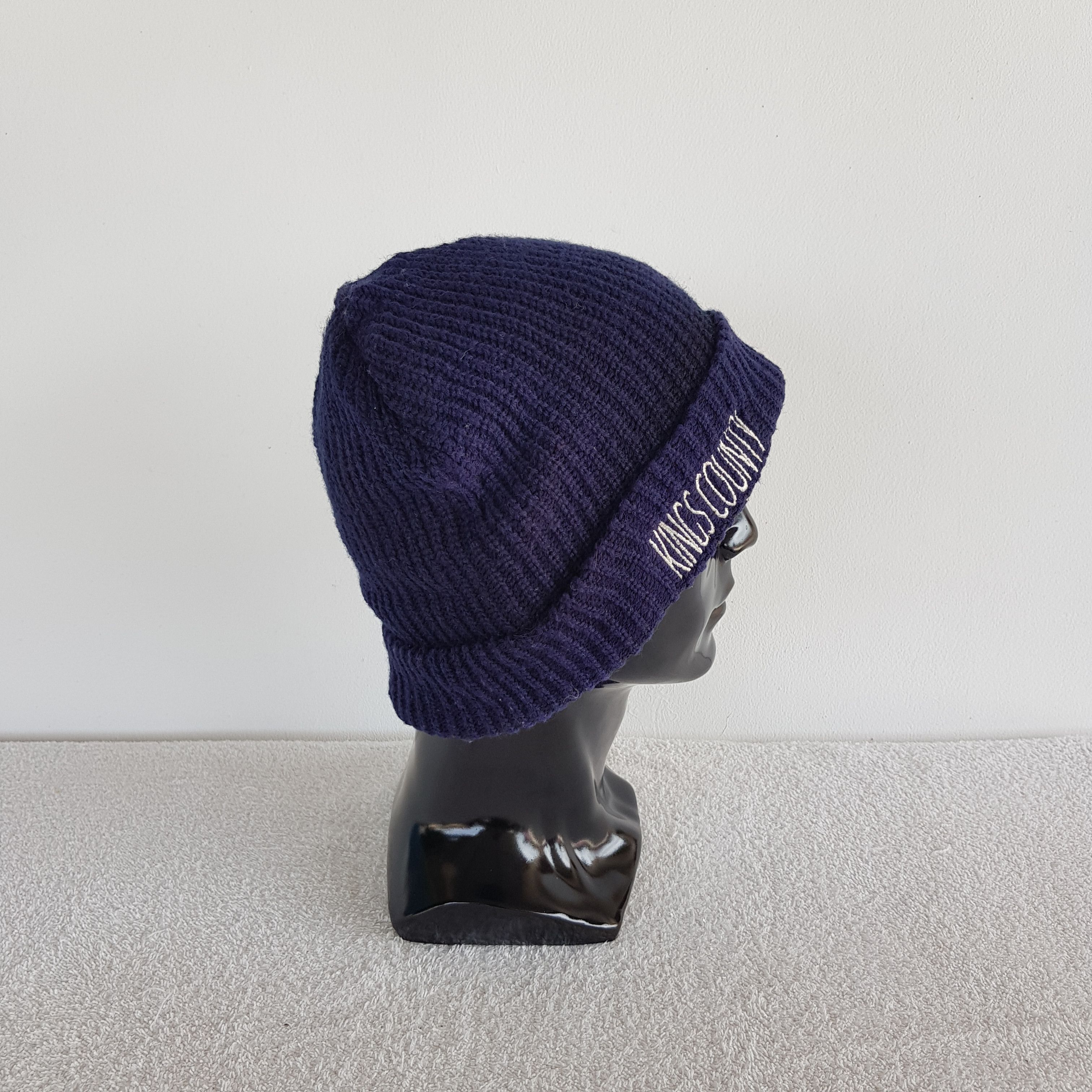Japanese Brand × Vintage Kings County Beanie Snow Cap Japanese Hare Hats - AC10628. Size ONE SIZE - 3 Thumbnail