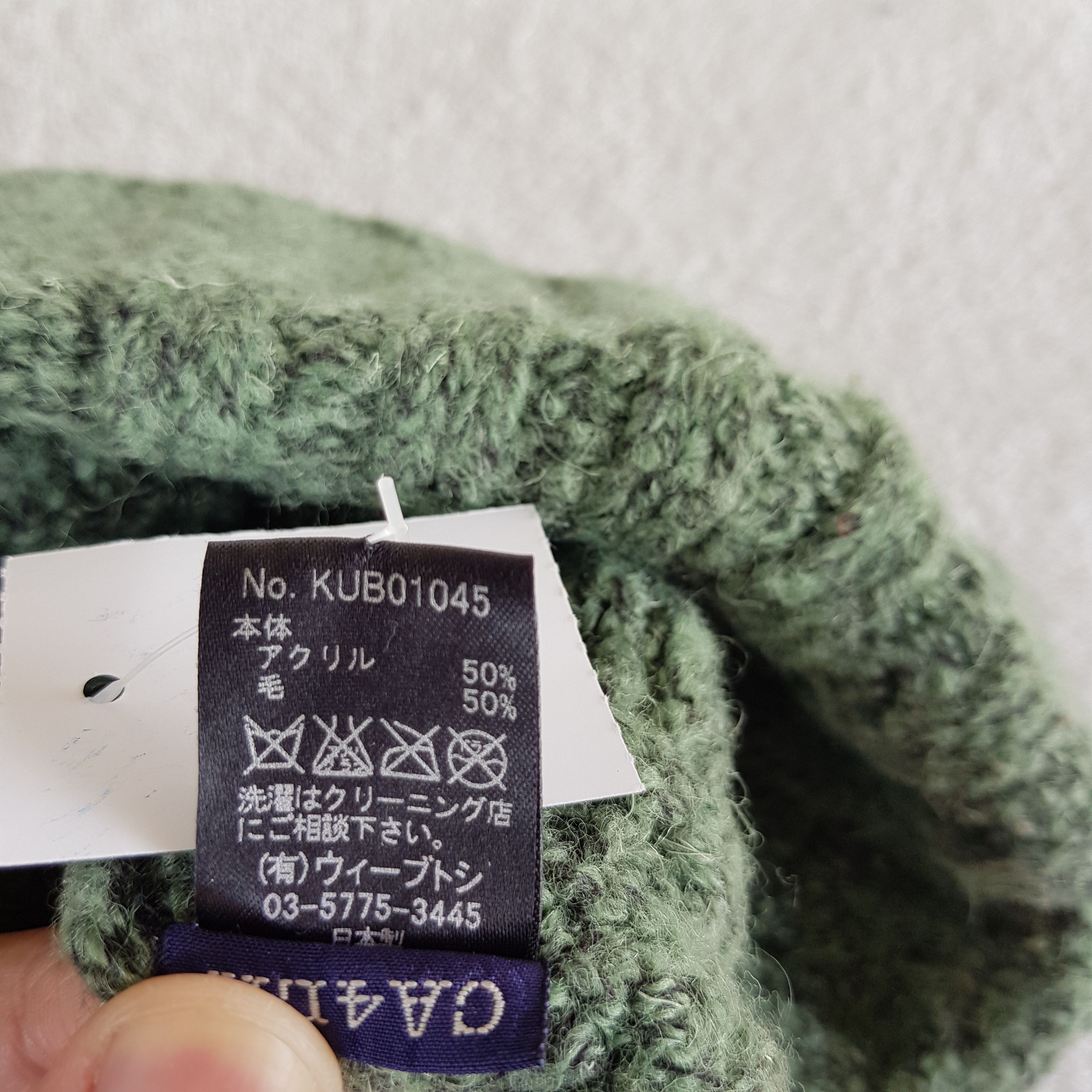 Japanese Brand × Vintage Japanese CA4LA Beanie Snow Cap Japanese Wool Hats Size ONE SIZE - 7 Thumbnail
