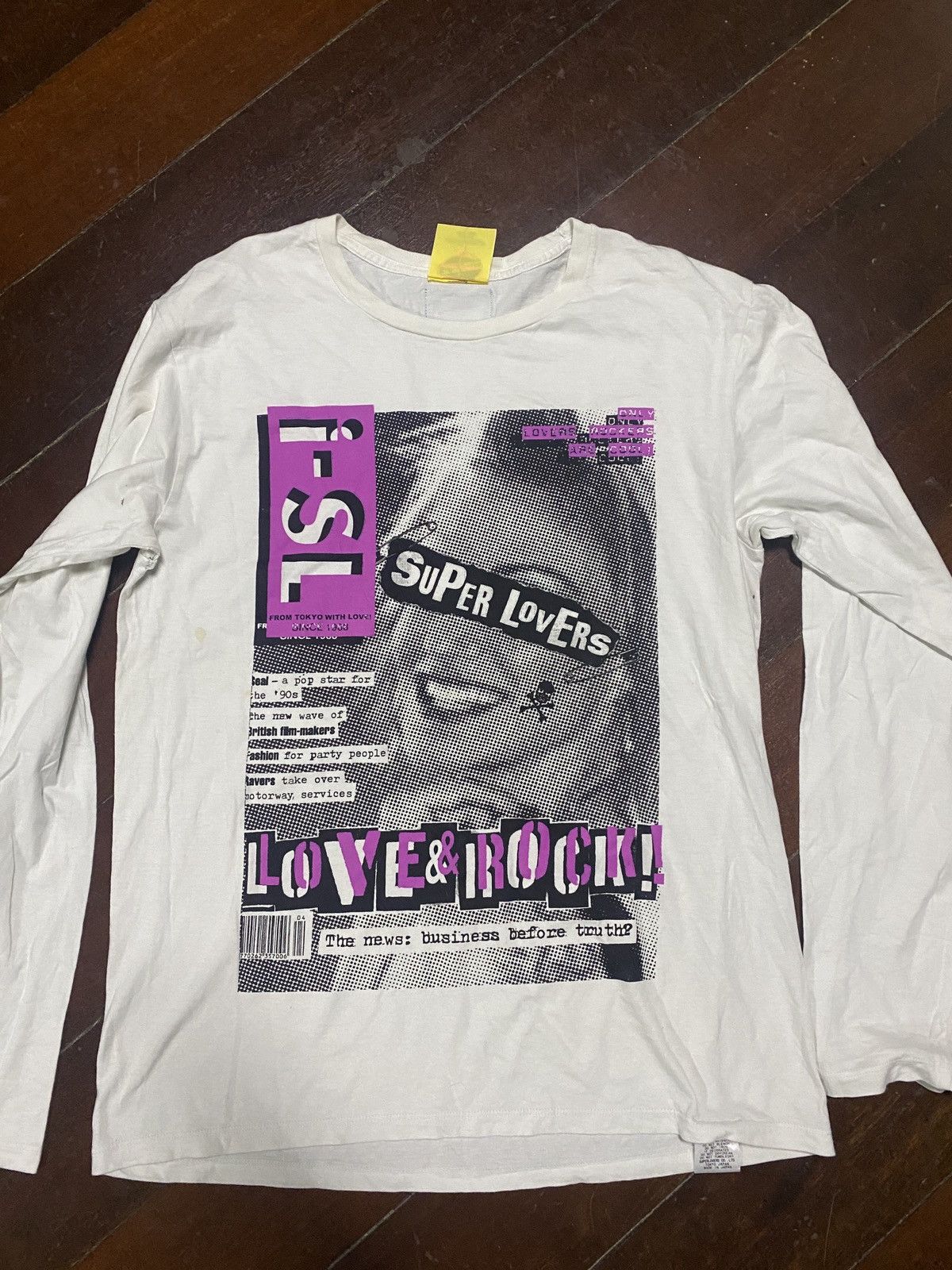 Hysteric Glamour HOLLY GRAIL VINTAGE SUPER LOVERS X SEX PISTOL PUNK design Size US L / EU 52-54 / 3 - 2 Thumbnail