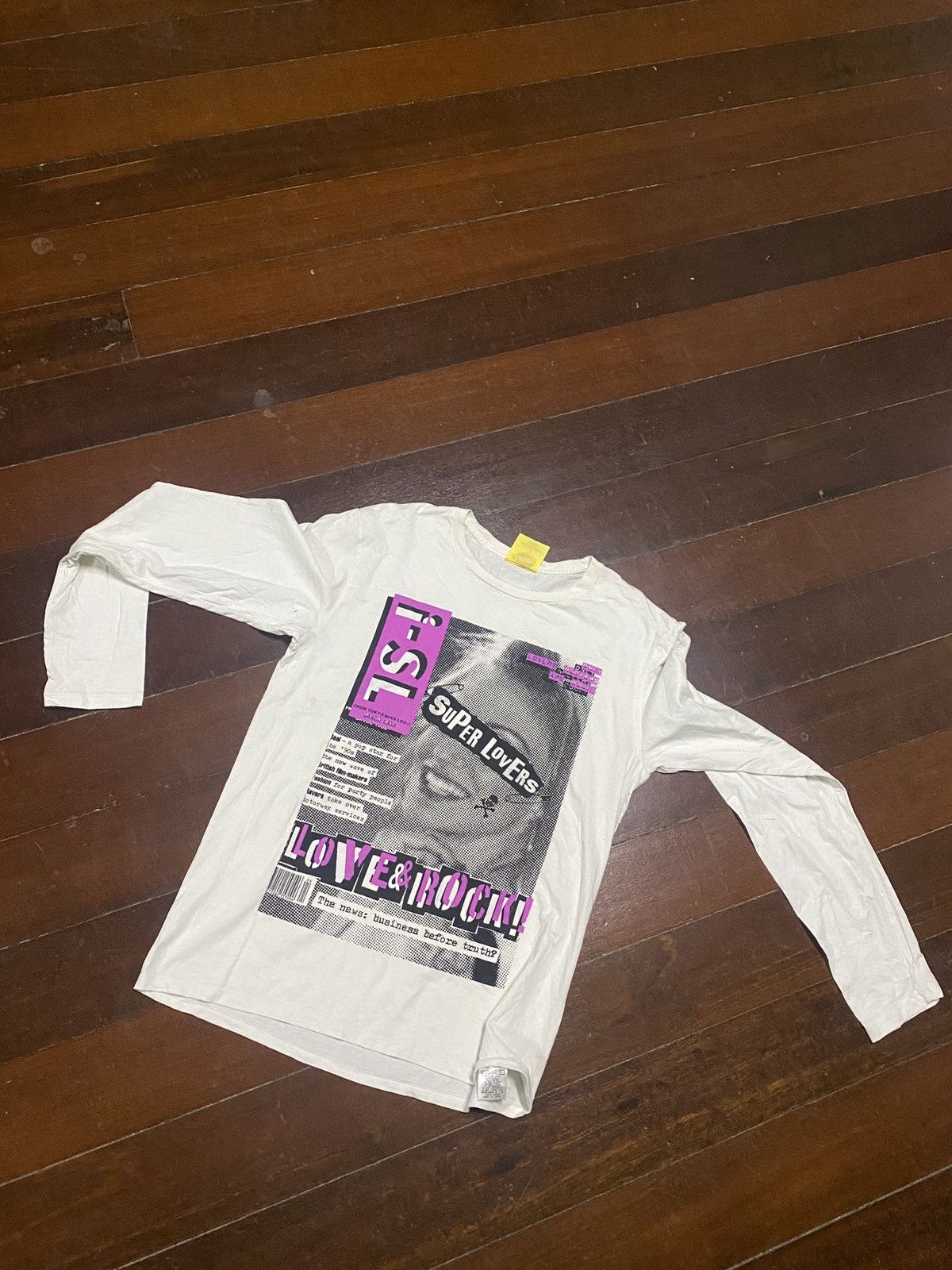 Hysteric Glamour HOLLY GRAIL VINTAGE SUPER LOVERS X SEX PISTOL PUNK design Size US L / EU 52-54 / 3 - 4 Thumbnail