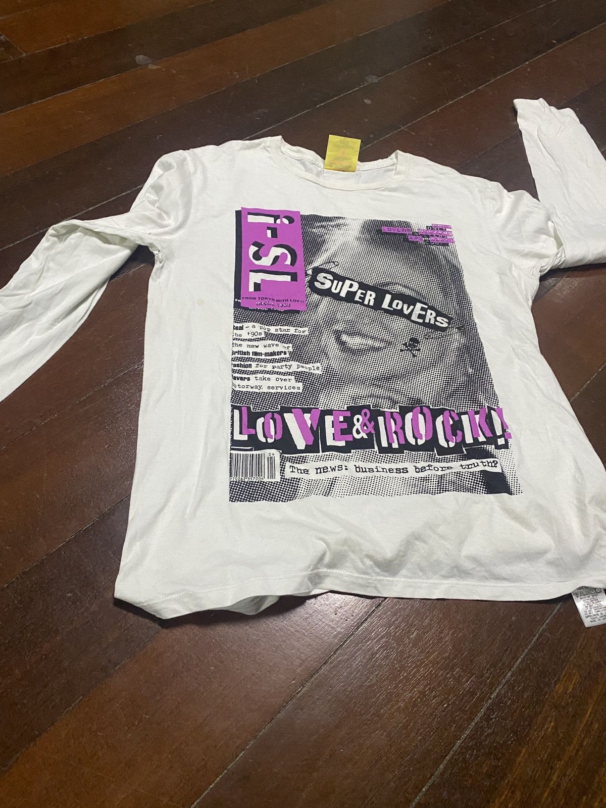 Hysteric Glamour HOLLY GRAIL VINTAGE SUPER LOVERS X SEX PISTOL PUNK design Size US L / EU 52-54 / 3 - 5 Thumbnail