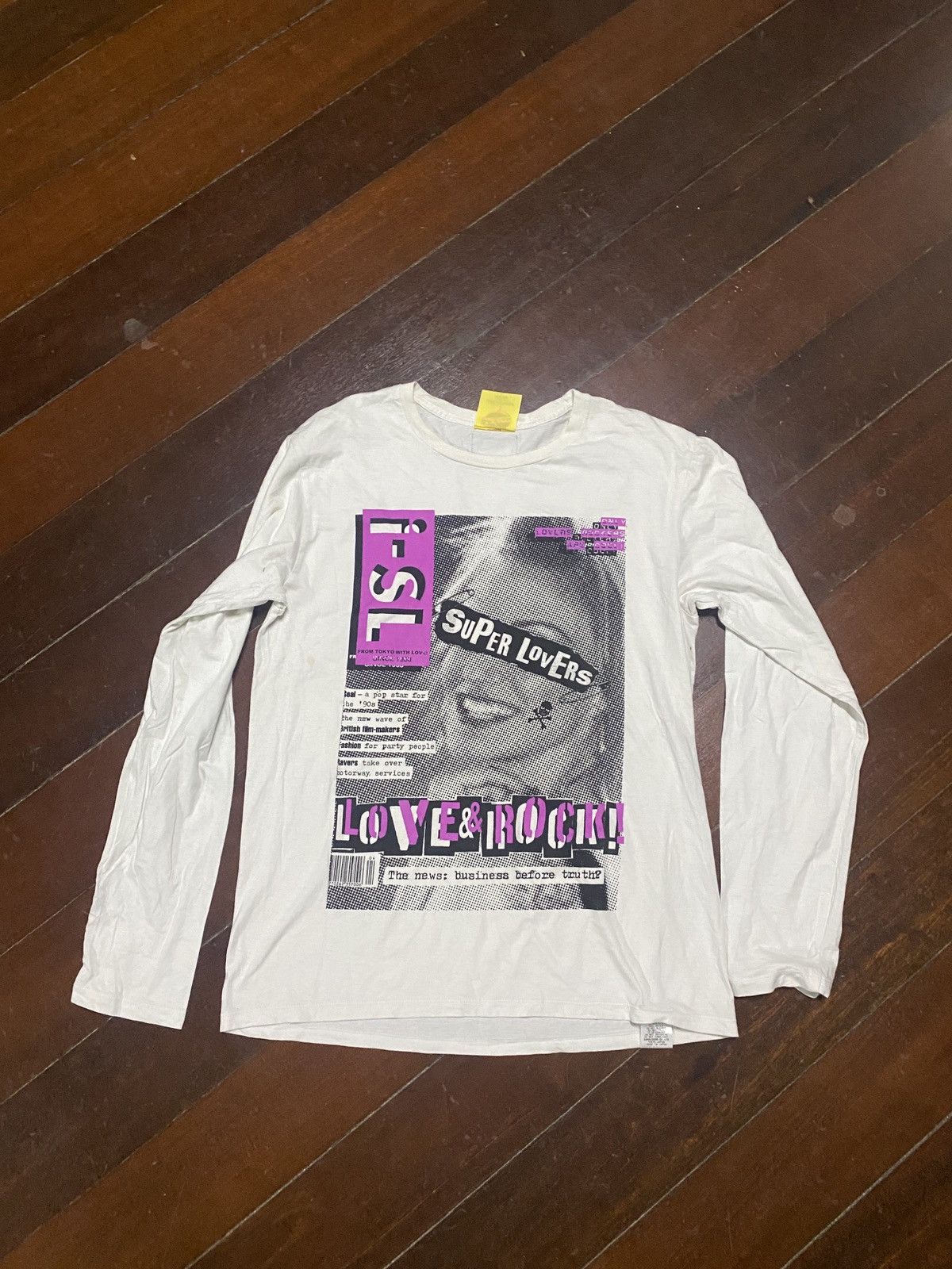Hysteric Glamour HOLLY GRAIL VINTAGE SUPER LOVERS X SEX PISTOL PUNK design Size US L / EU 52-54 / 3 - 3 Thumbnail